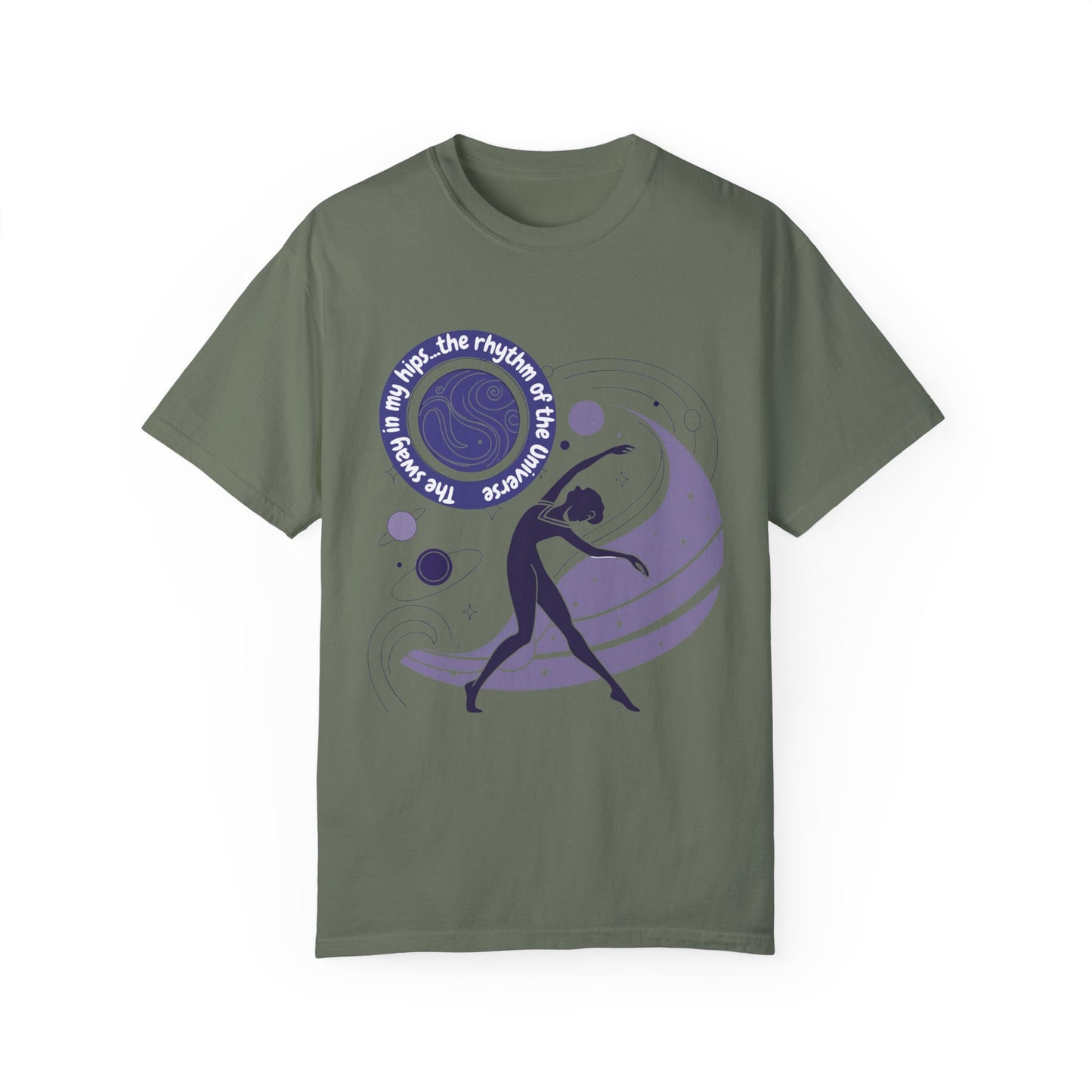 Rhythm of the Universe Unisex Garment-Dyed T-Shirt