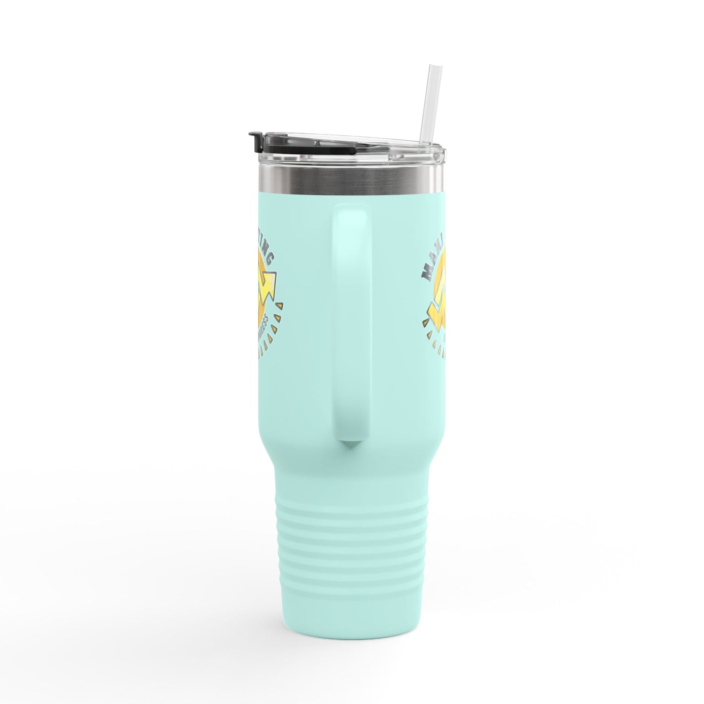 Manifesting in Progress Insulated Travel Mug - 40oz
