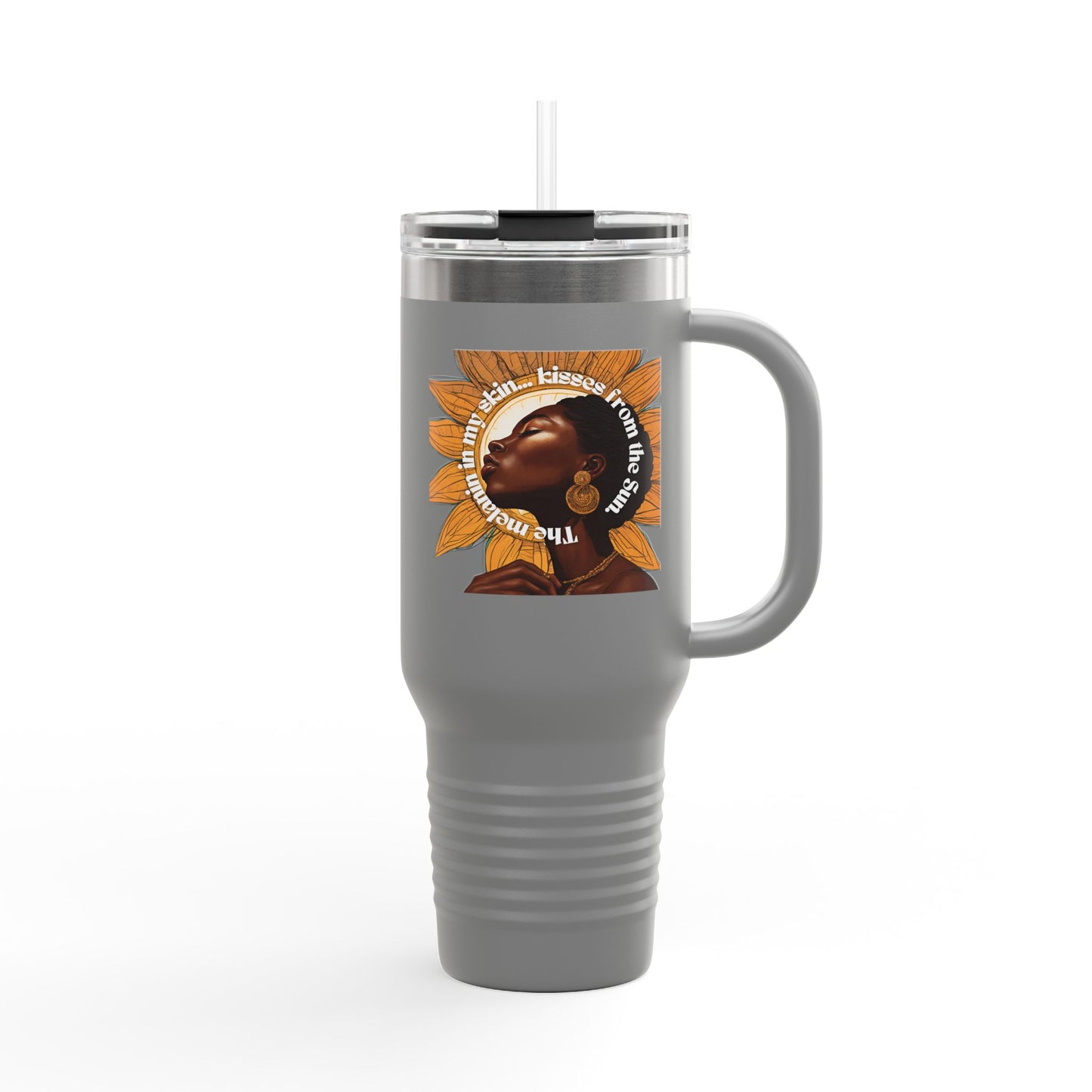 Empowering Insulated Travel Mug | 40oz | Motivational Design for Daily Inspiration
