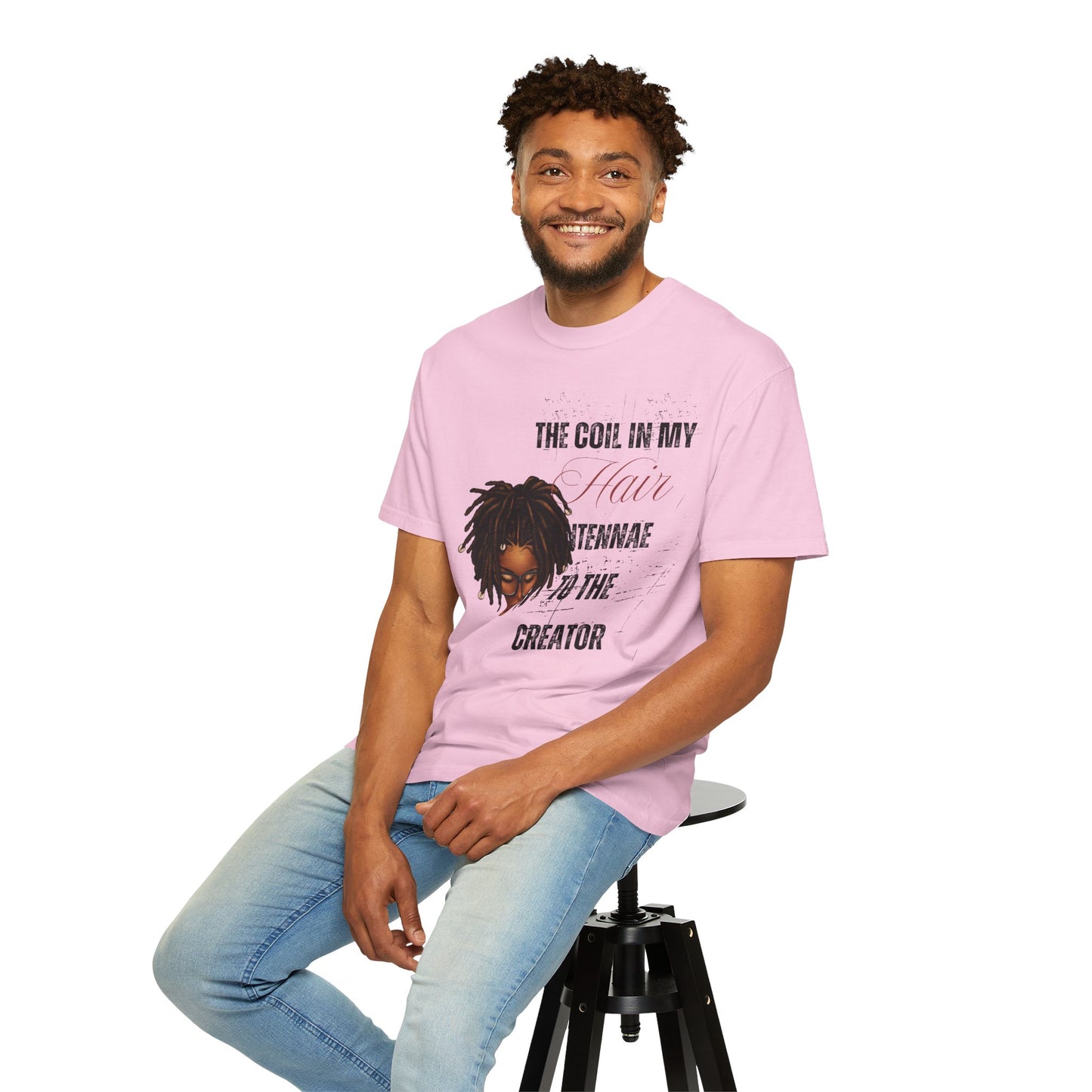 Coil in My Hair Unisex T-Shirt – Celebrate Natural Hair and Culture
