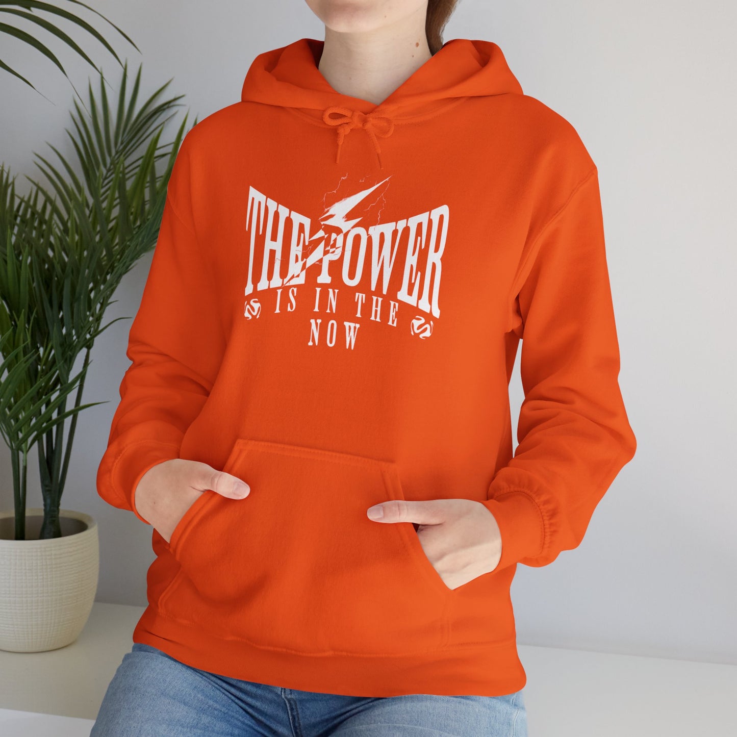 The Power is in the Now Unisex Heavy Blend Hooded Sweatshirt