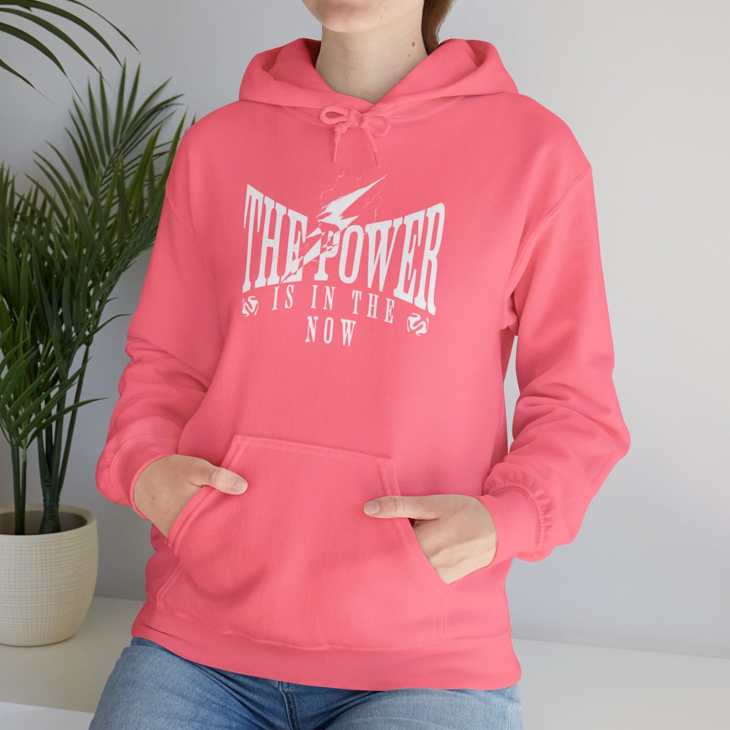 The Power is in the Now Unisex Heavy Blend Hooded Sweatshirt