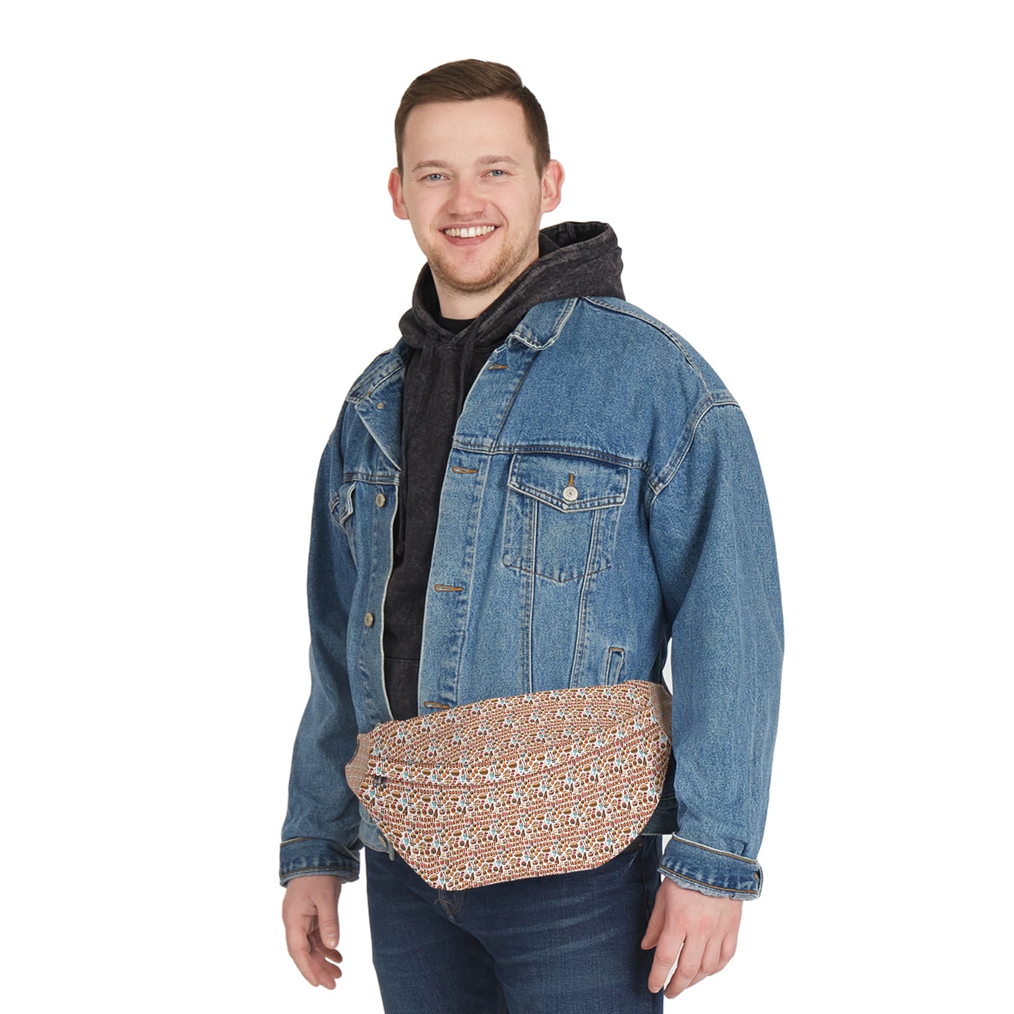 Trendy Large Fanny Pack for Outdoor Adventures & Festivals