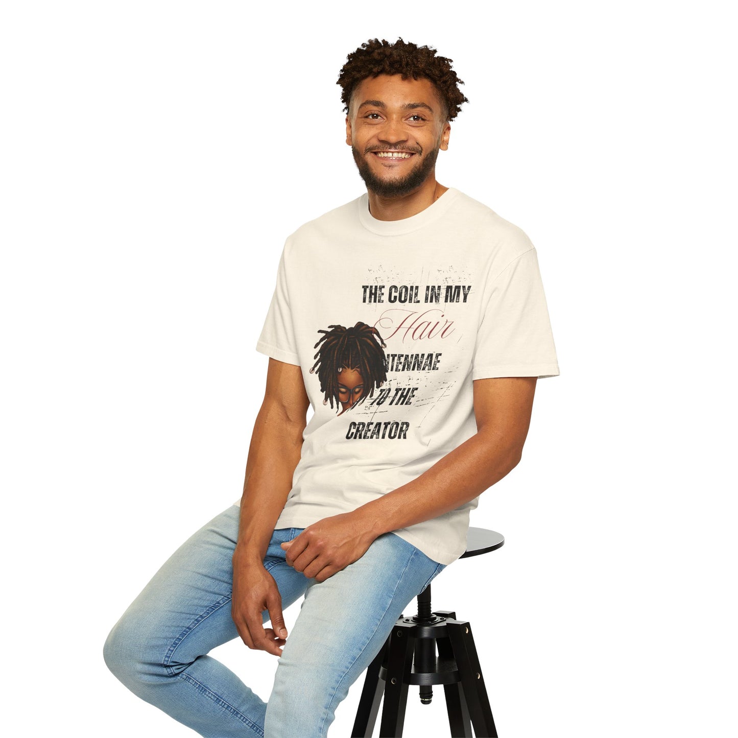 Coil in My Hair Unisex T-Shirt – Celebrate Natural Hair and Culture