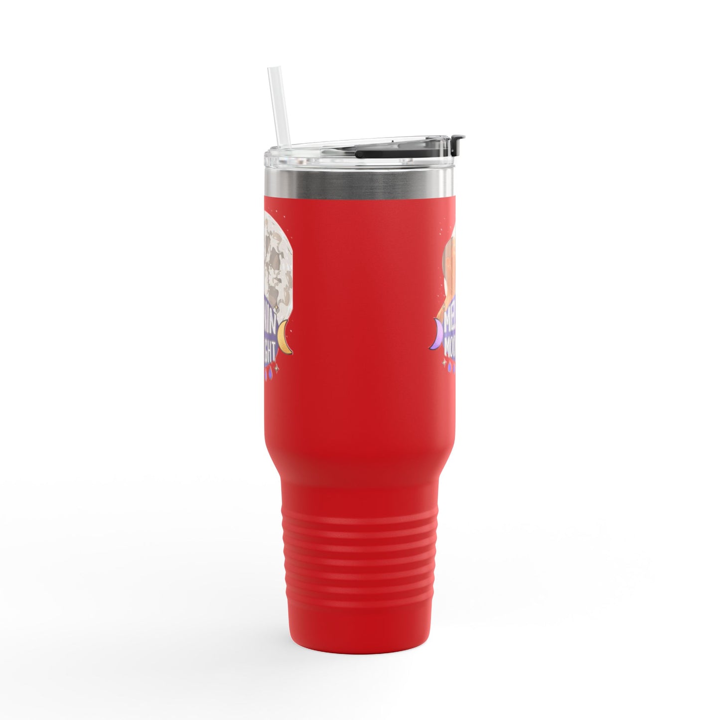 Personalized Insulated Travel Mug - 40oz Moonlight Design