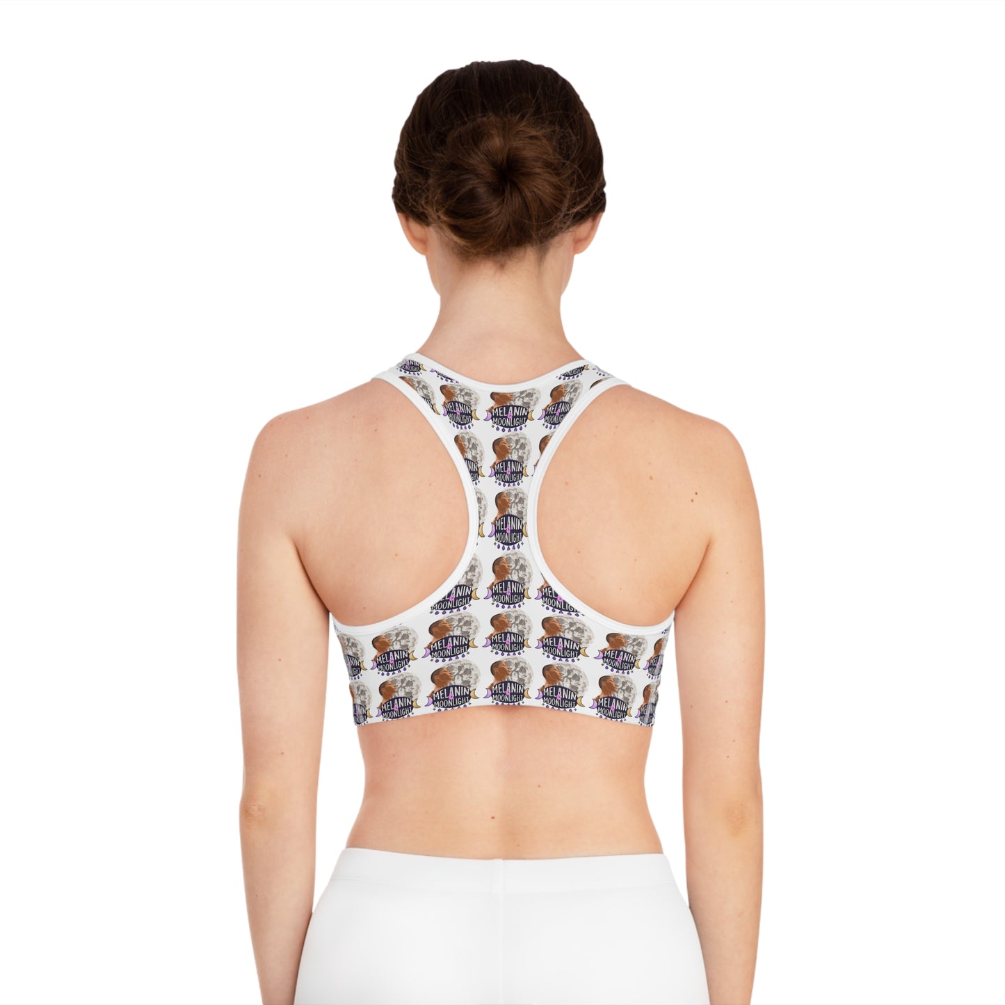 Melanin Magic Sports Bra - Comfortable Activewear for Fitness Enthusiasts