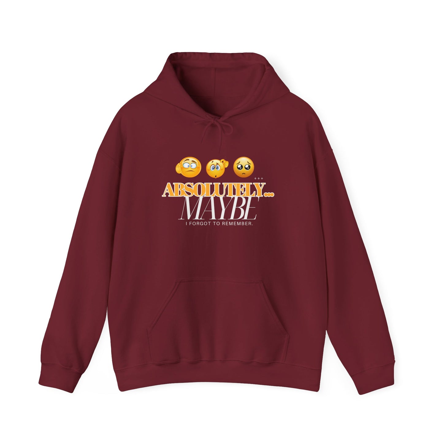 Absolutely Emoticon Unisex Heavy Blend™ Hooded Sweatshirt