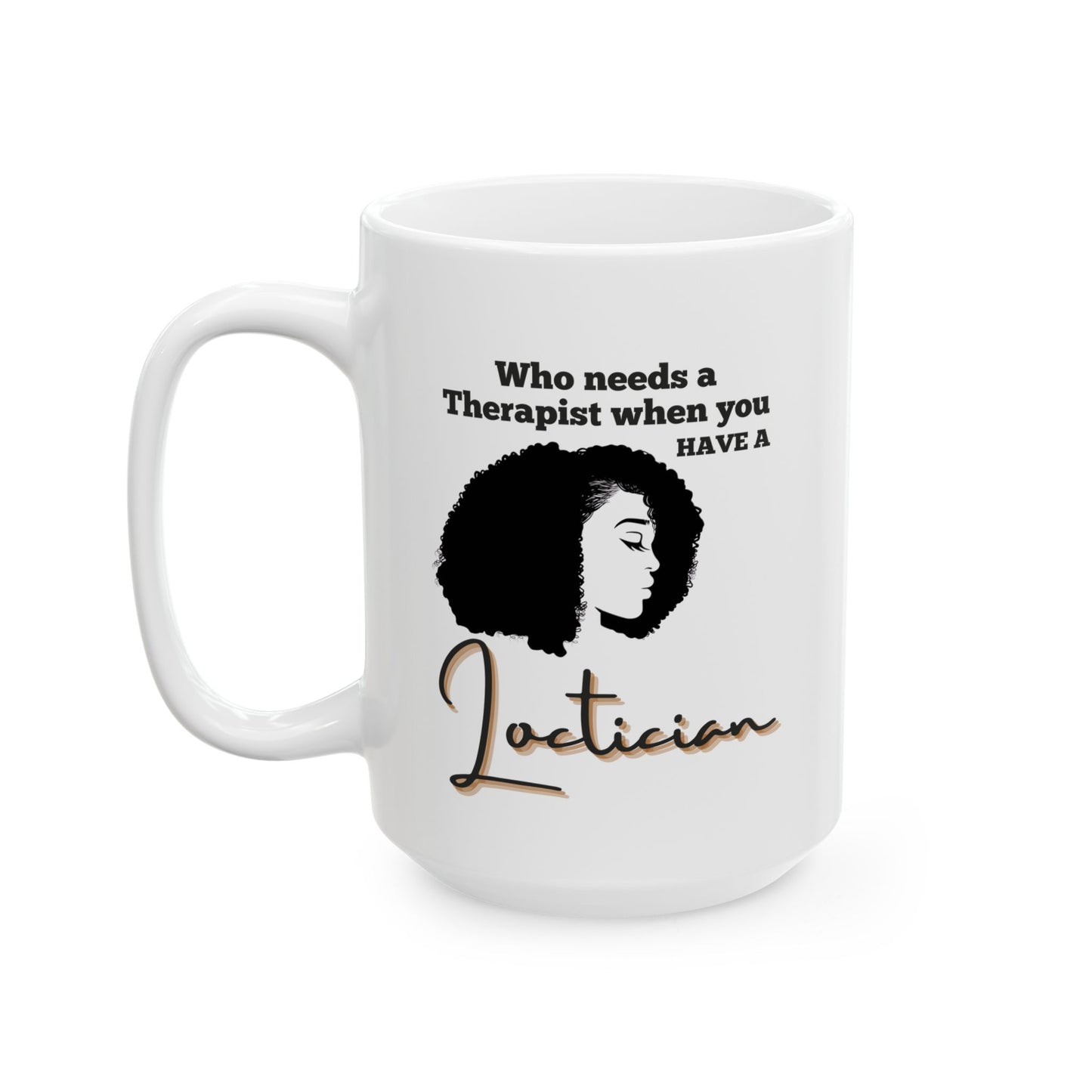Inspirational Ceramic Mug - Perfect for Self-Care and Mental Health Awareness