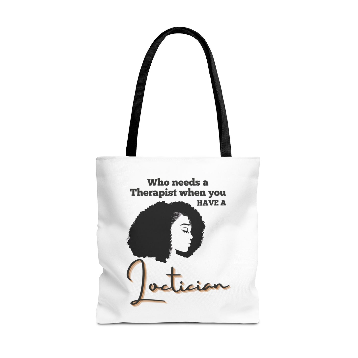 Empowered Loctician Tote Bag - Perfect for Haircare Experts & Therapists