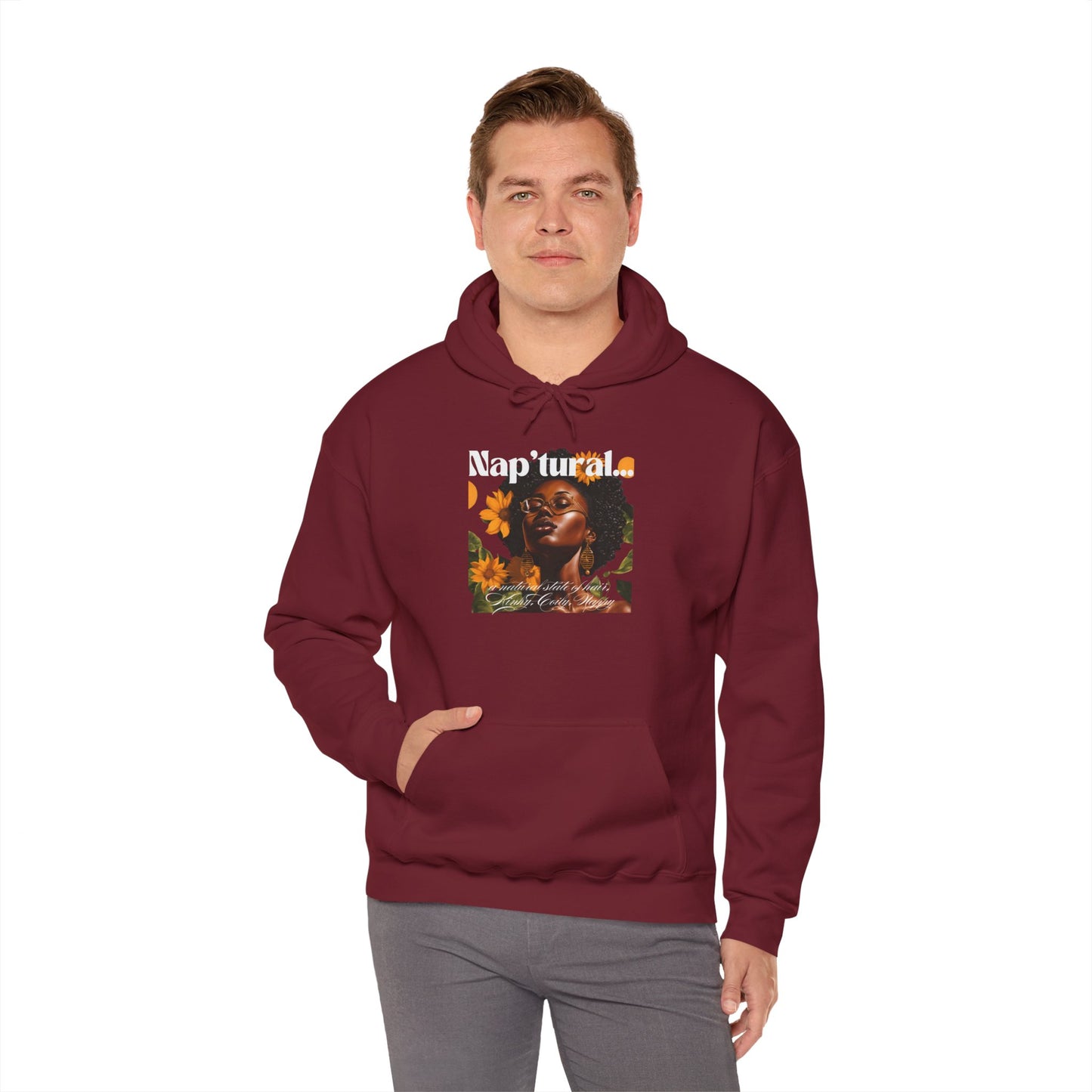 Empowerment Floral Hoodie for All Genders