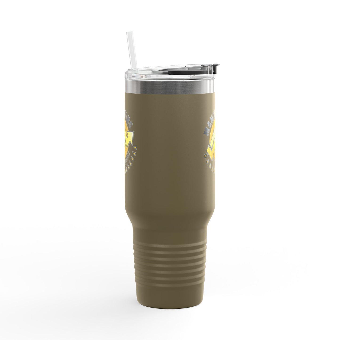 Manifesting in Progress Insulated Travel Mug - 40oz