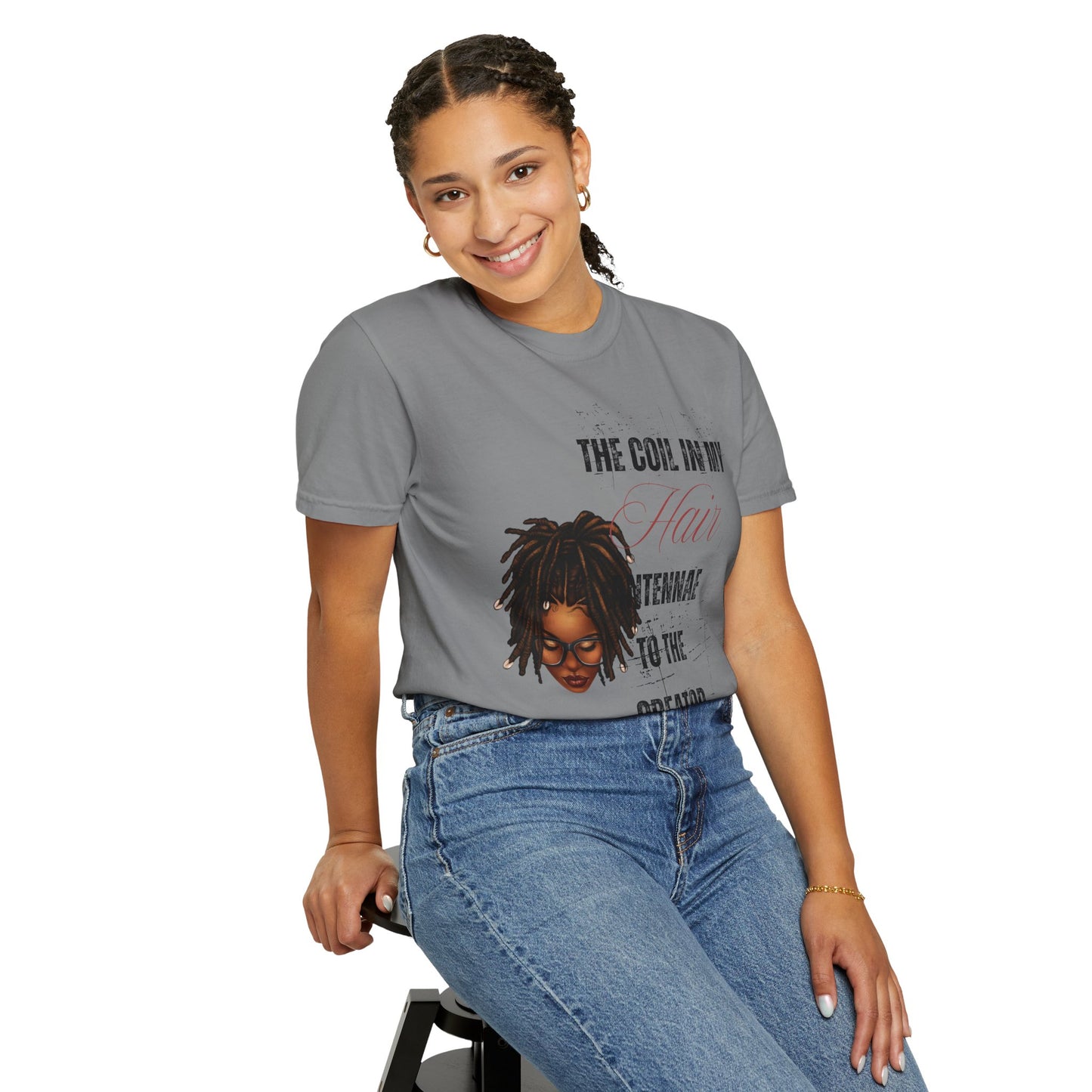 Coil in My Hair Unisex T-Shirt – Celebrate Natural Hair and Culture