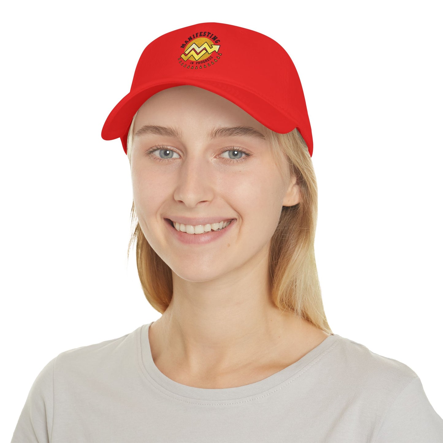 Manifesting in Progress Low Profile Baseball Cap