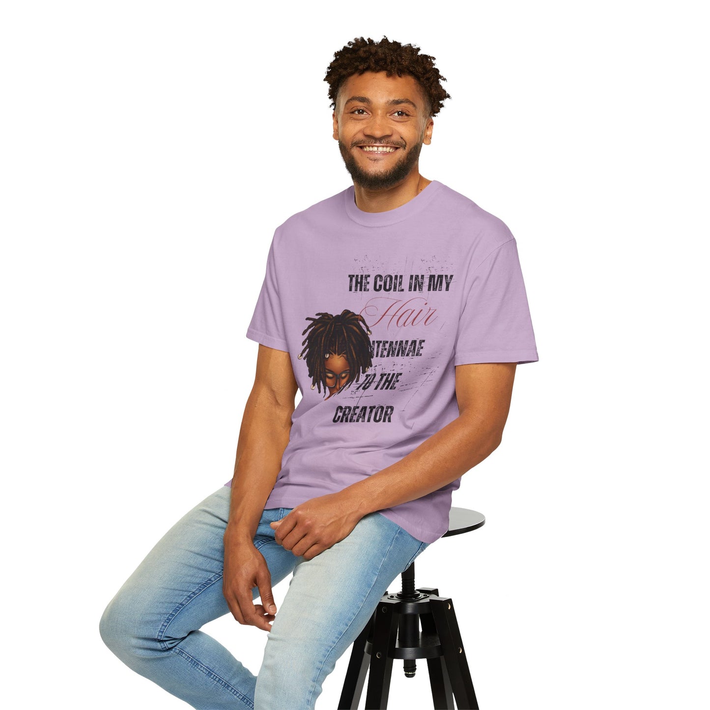 Coil in My Hair Unisex T-Shirt – Celebrate Natural Hair and Culture