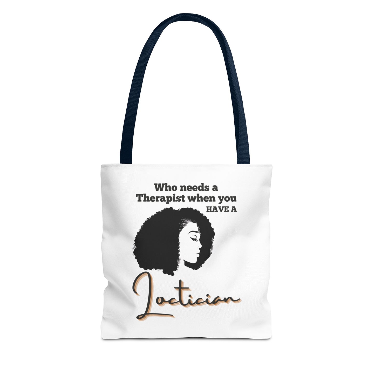 Empowered Loctician Tote Bag - Perfect for Haircare Experts & Therapists