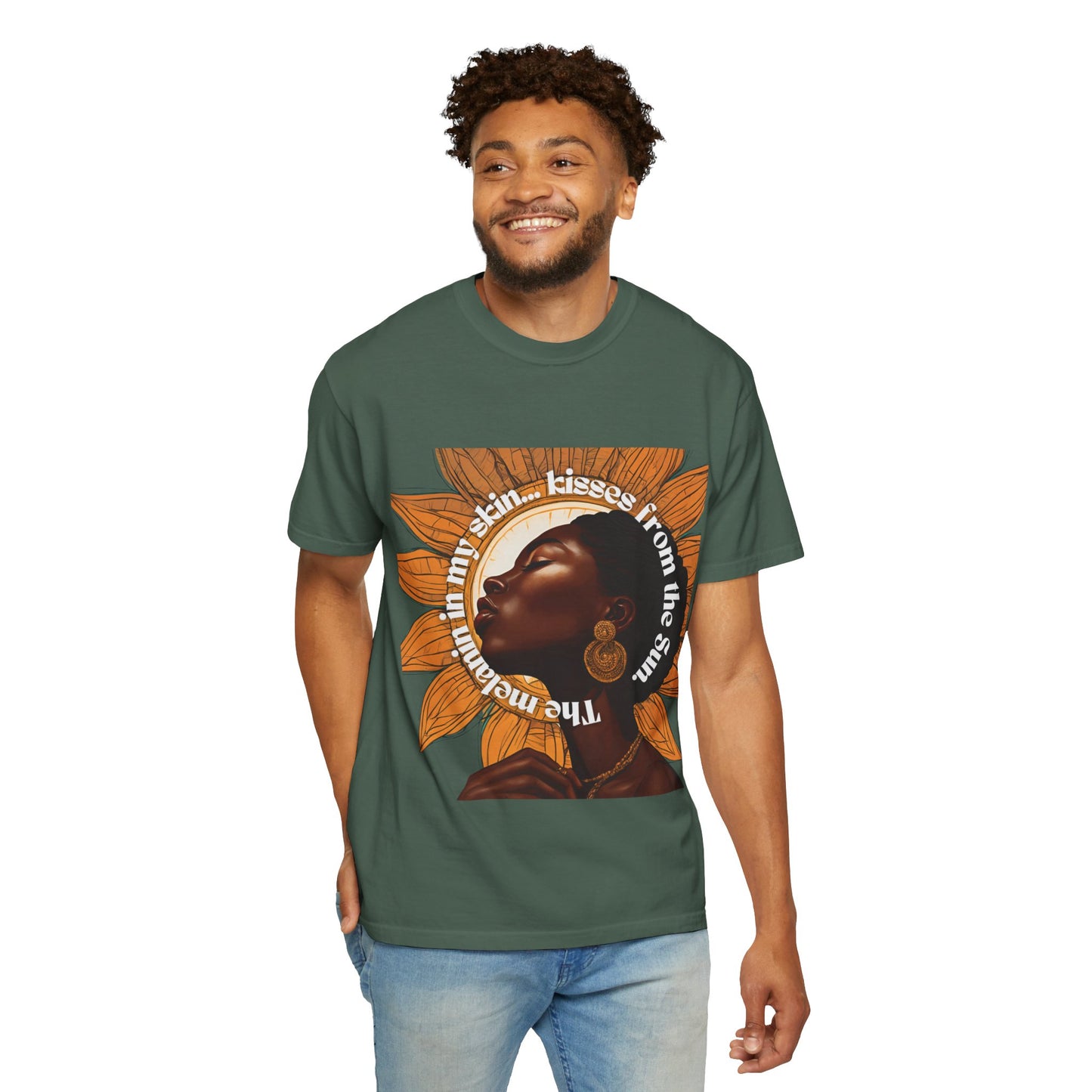 Kisses from the Sun Unisex Garment-Dyed T-Shirt