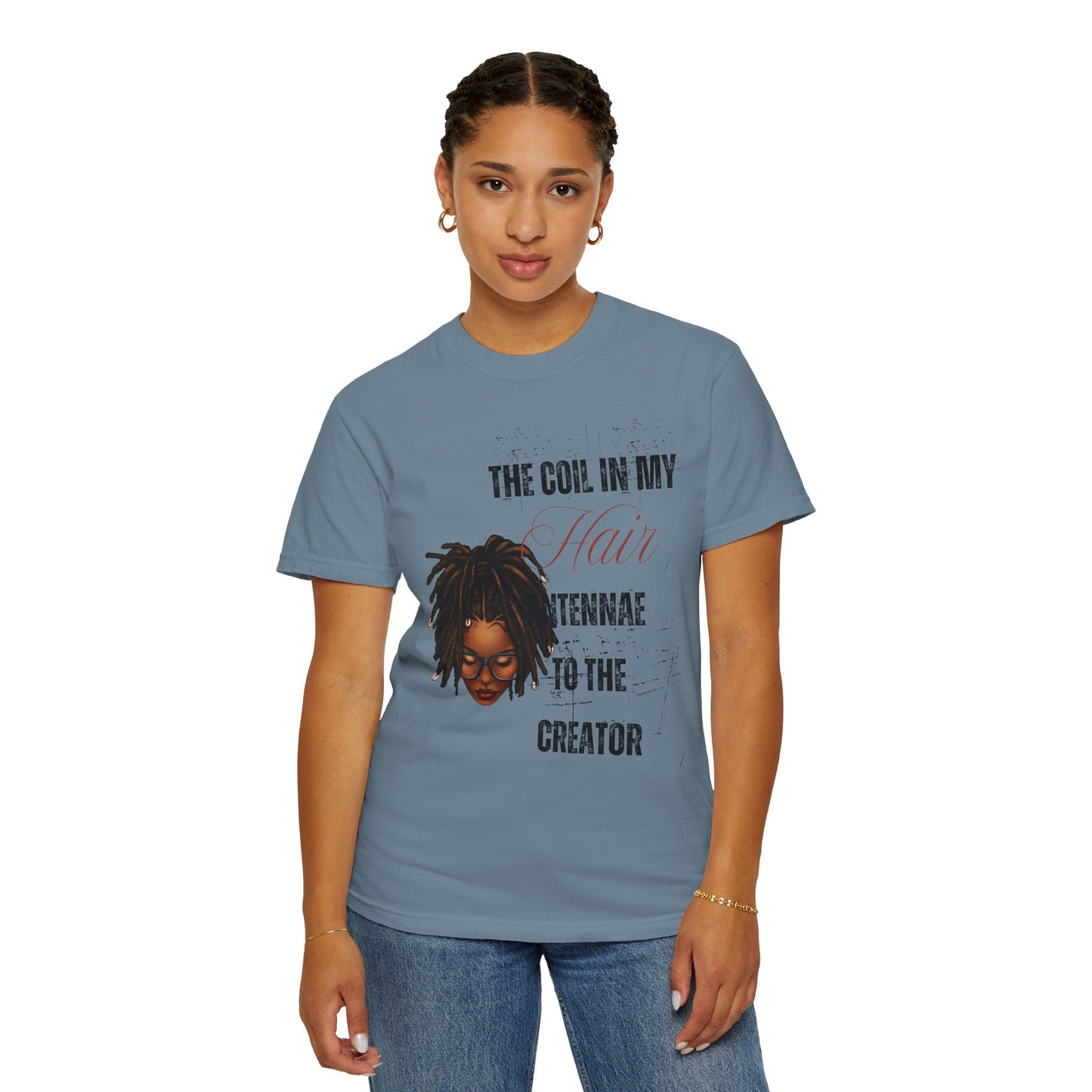 Coil in My Hair Unisex T-Shirt – Celebrate Natural Hair and Culture