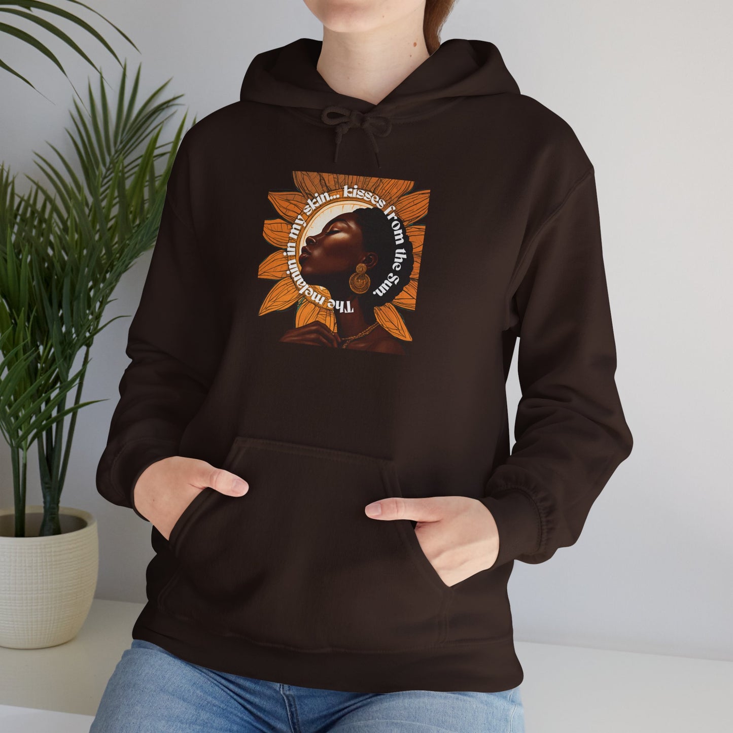 Inspirational Sunflower Hoodie for Empowerment and Self-Love
