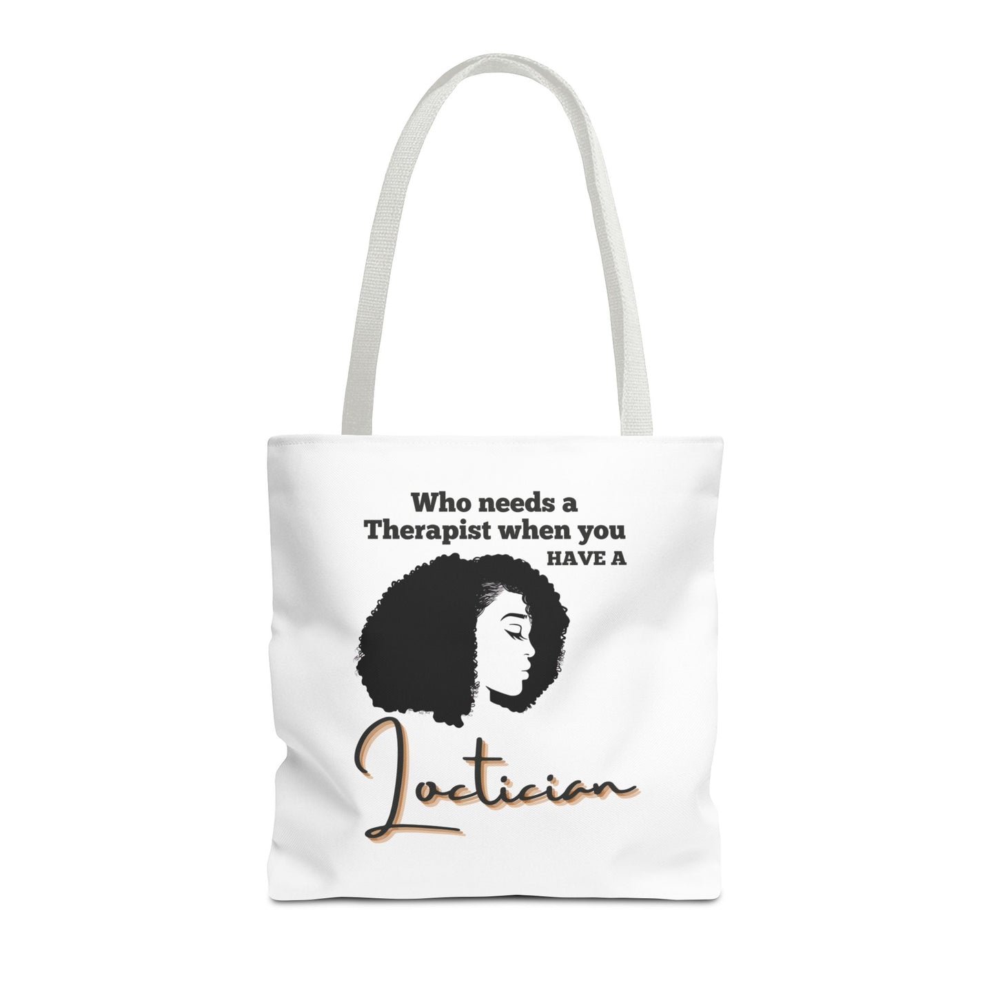 Empowered Loctician Tote Bag - Perfect for Haircare Experts & Therapists