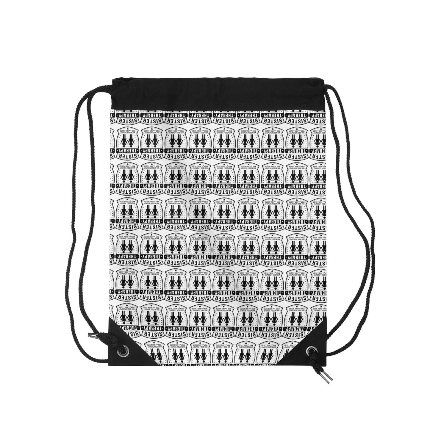 Sisterhood Drawstring Bag - Stylish, Reusable Tote for Sisters and Friends