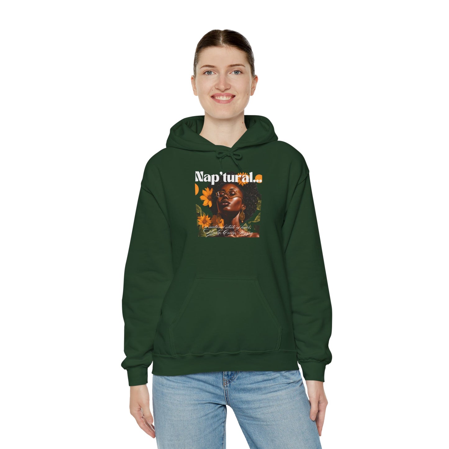 Empowerment Floral Hoodie for All Genders