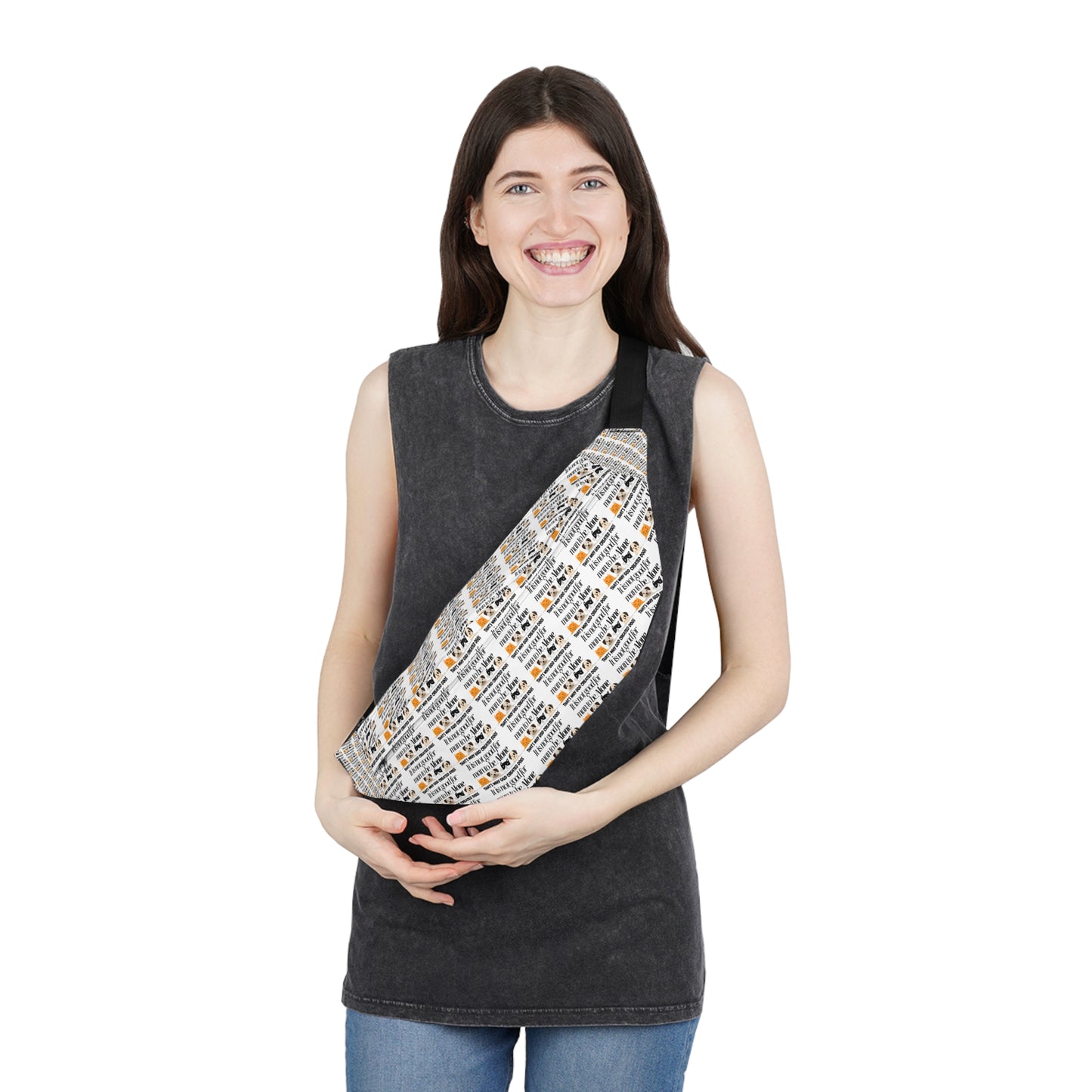 Stylish Large Fanny Pack - Perfect for Festivals and Everyday Use