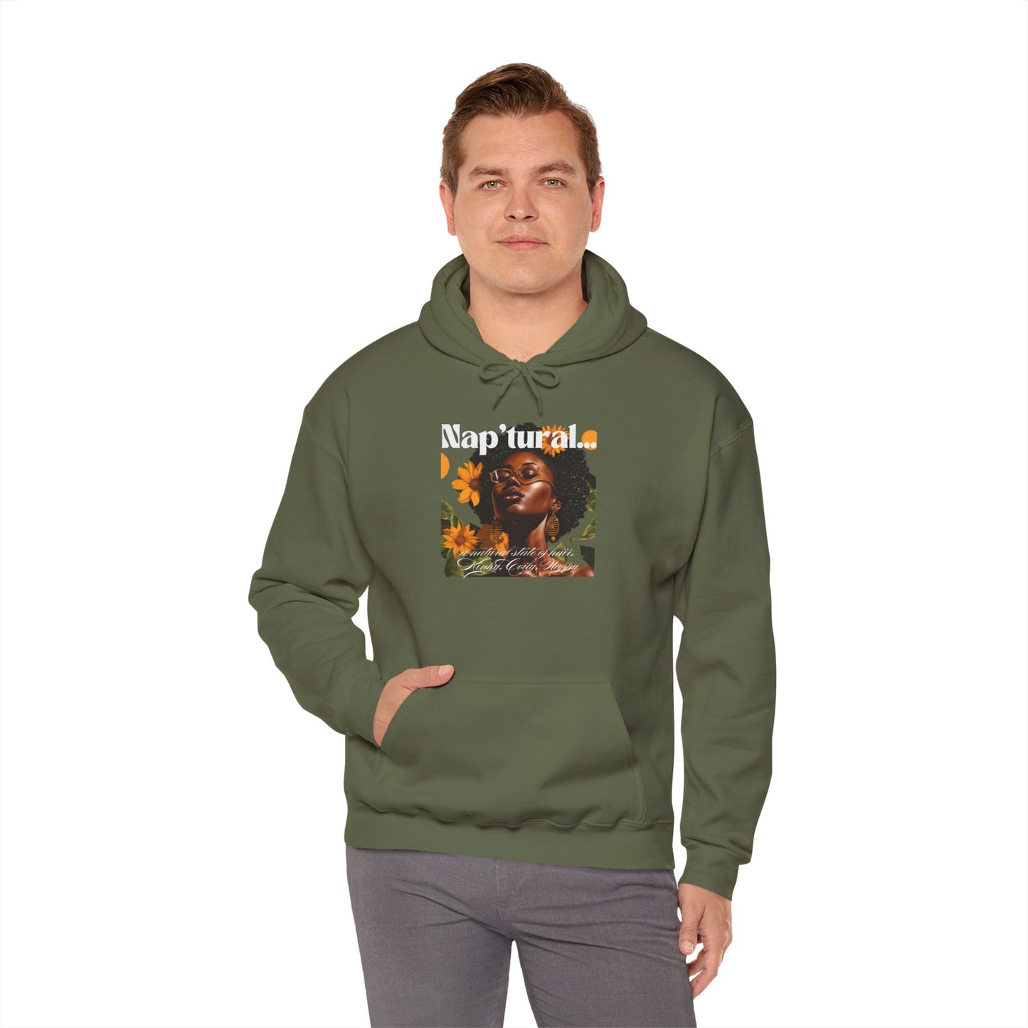 Empowerment Floral Hoodie for All Genders