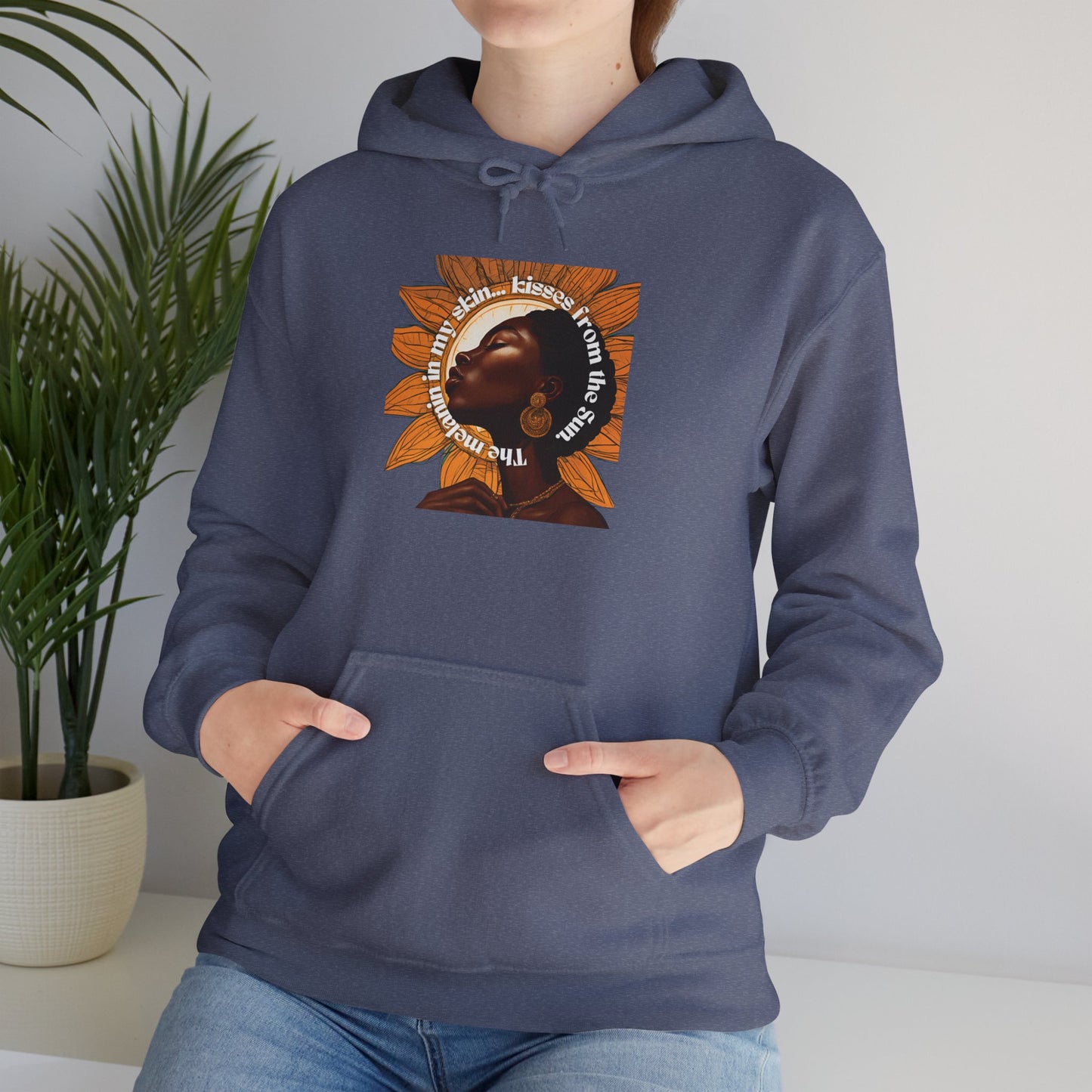 Inspirational Sunflower Hoodie for Empowerment and Self-Love
