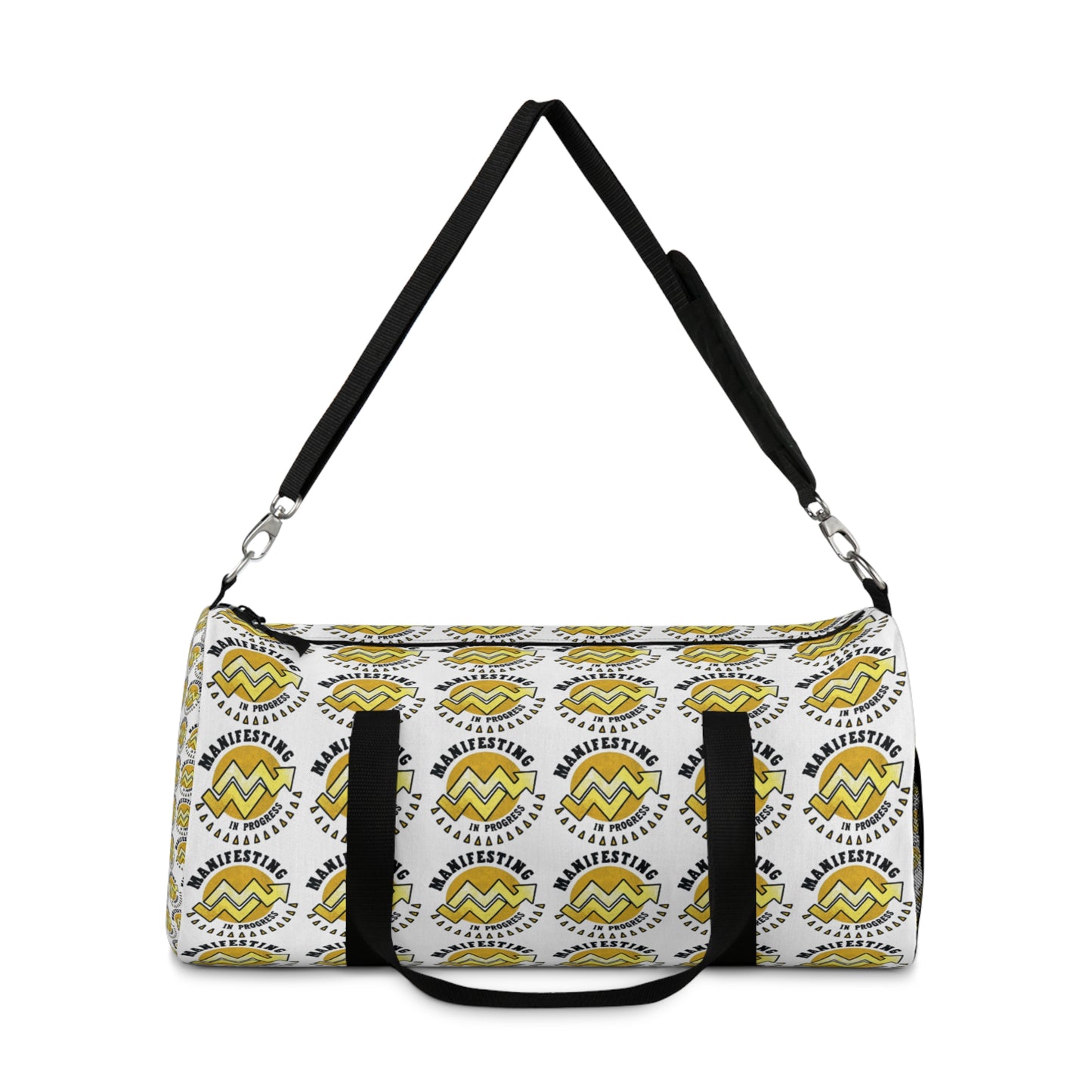 Manifesting Dreams Duffel Bag - Stylish Gym & Travel Tote