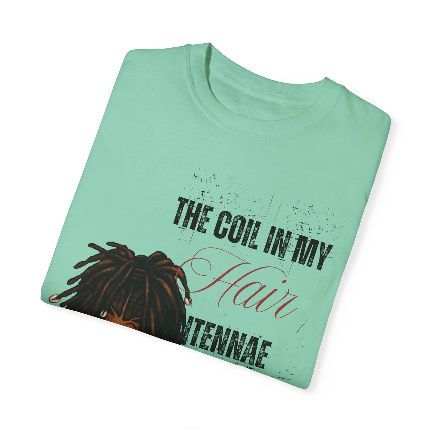 Coil in My Hair Unisex T-Shirt – Celebrate Natural Hair and Culture