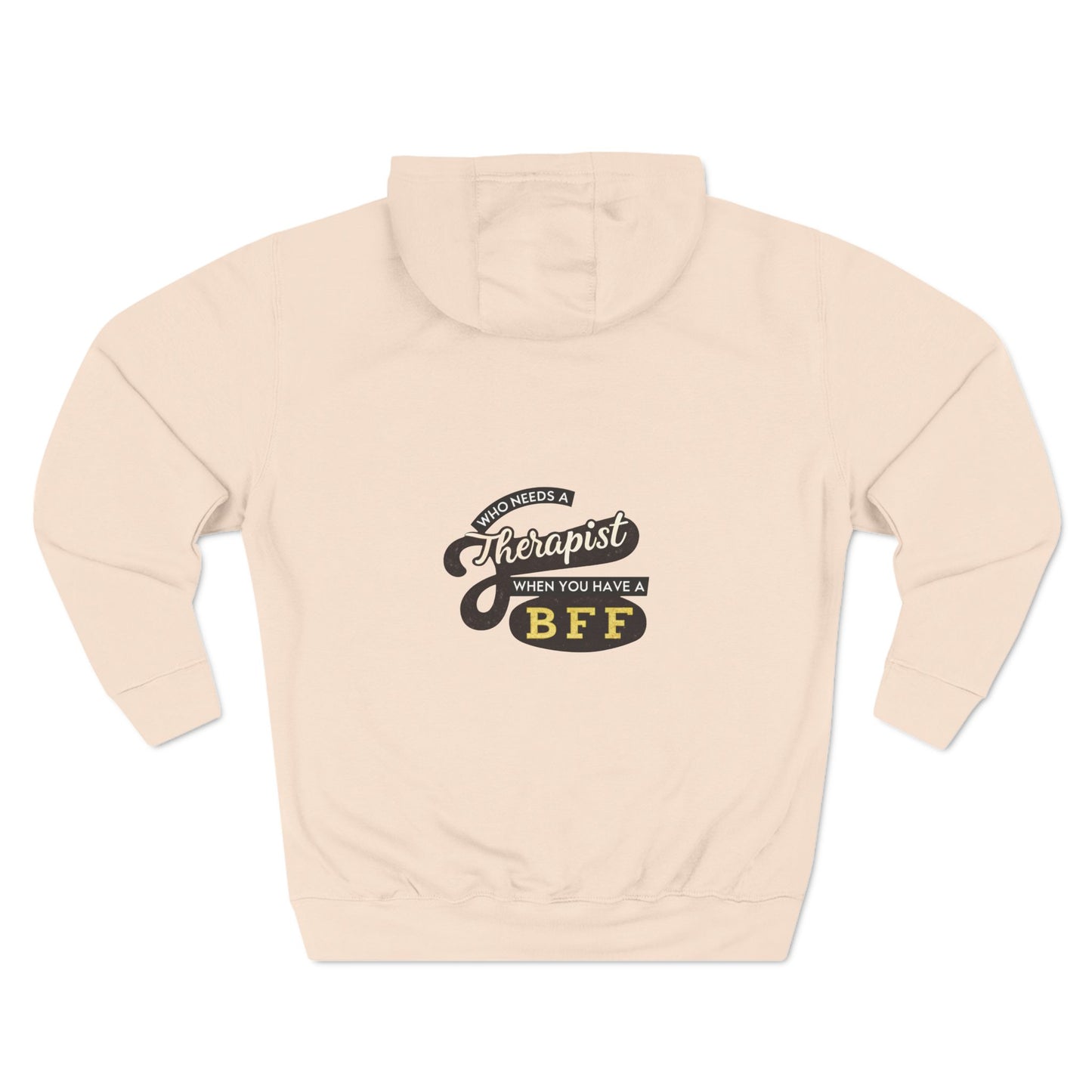 BFF Therapist Fleece Hoodie - Perfect Gift for Best Friends