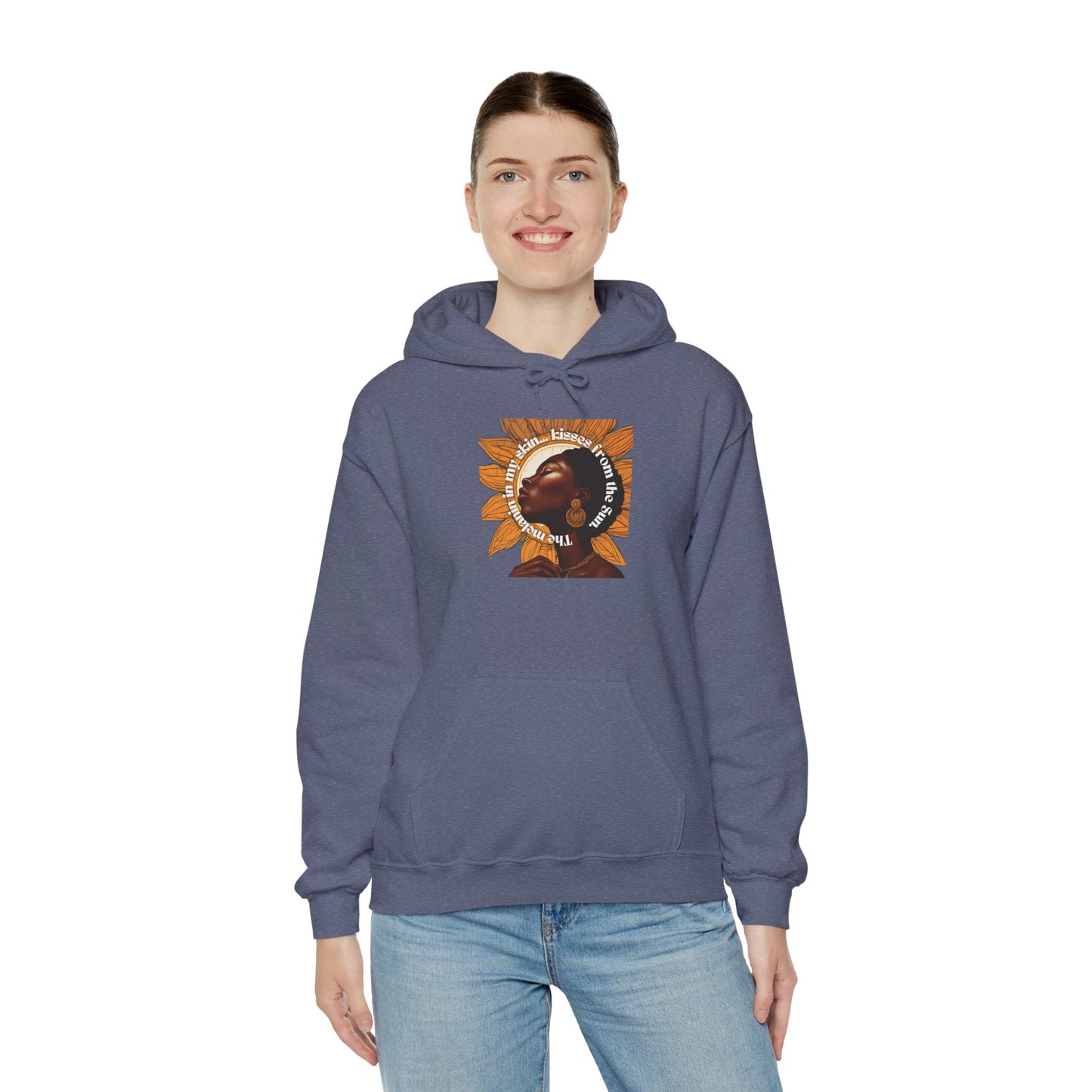Inspirational Sunflower Hoodie for Empowerment and Self-Love