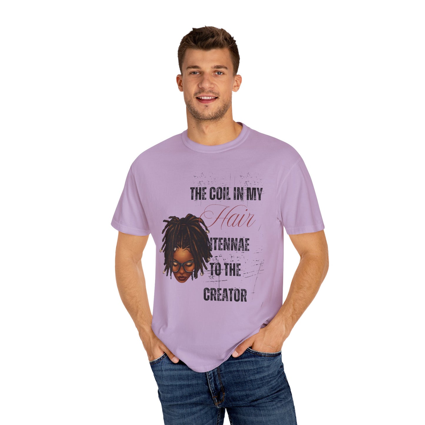 Coil in My Hair Unisex T-Shirt – Celebrate Natural Hair and Culture