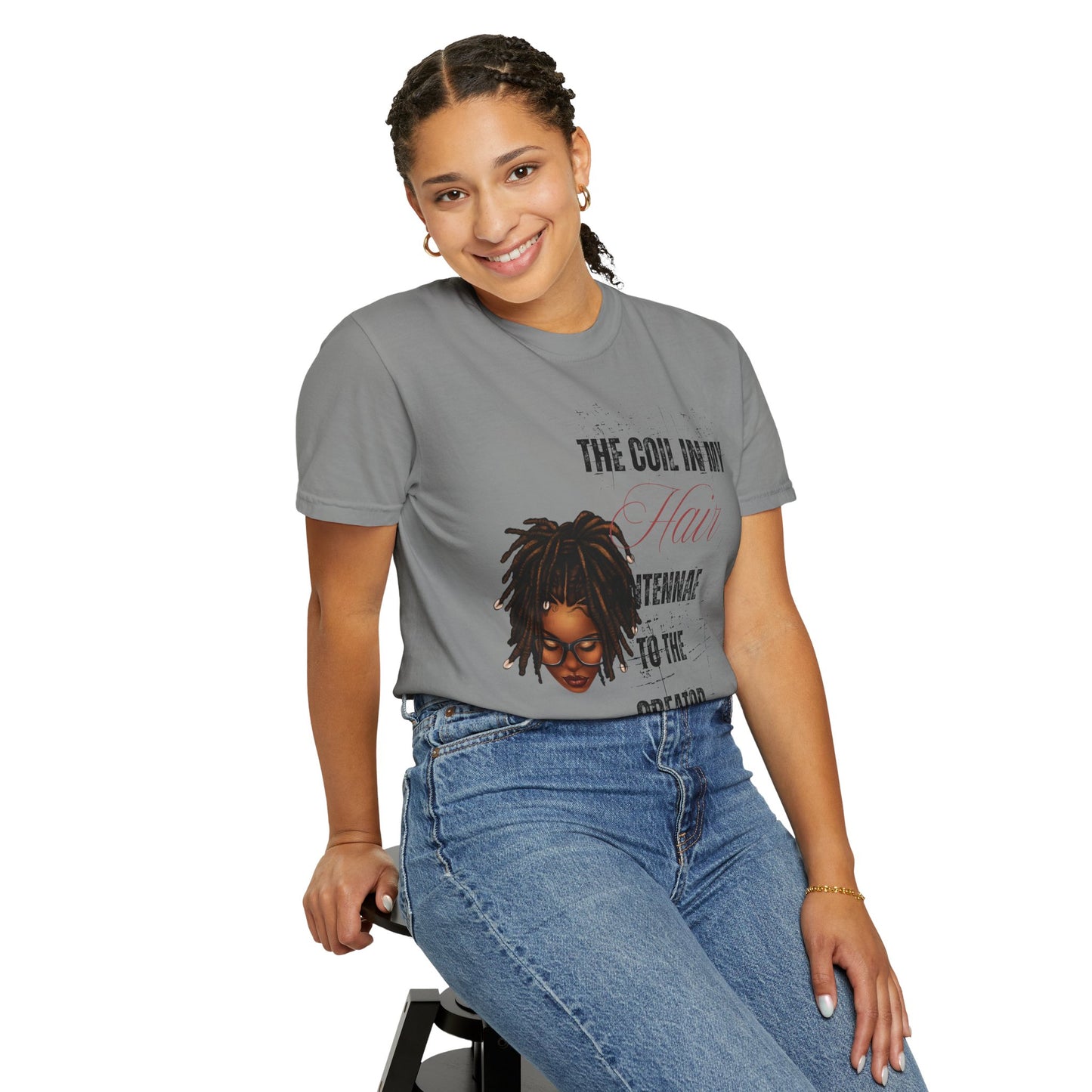 Coil in My Hair Unisex T-Shirt – Celebrate Natural Hair and Culture