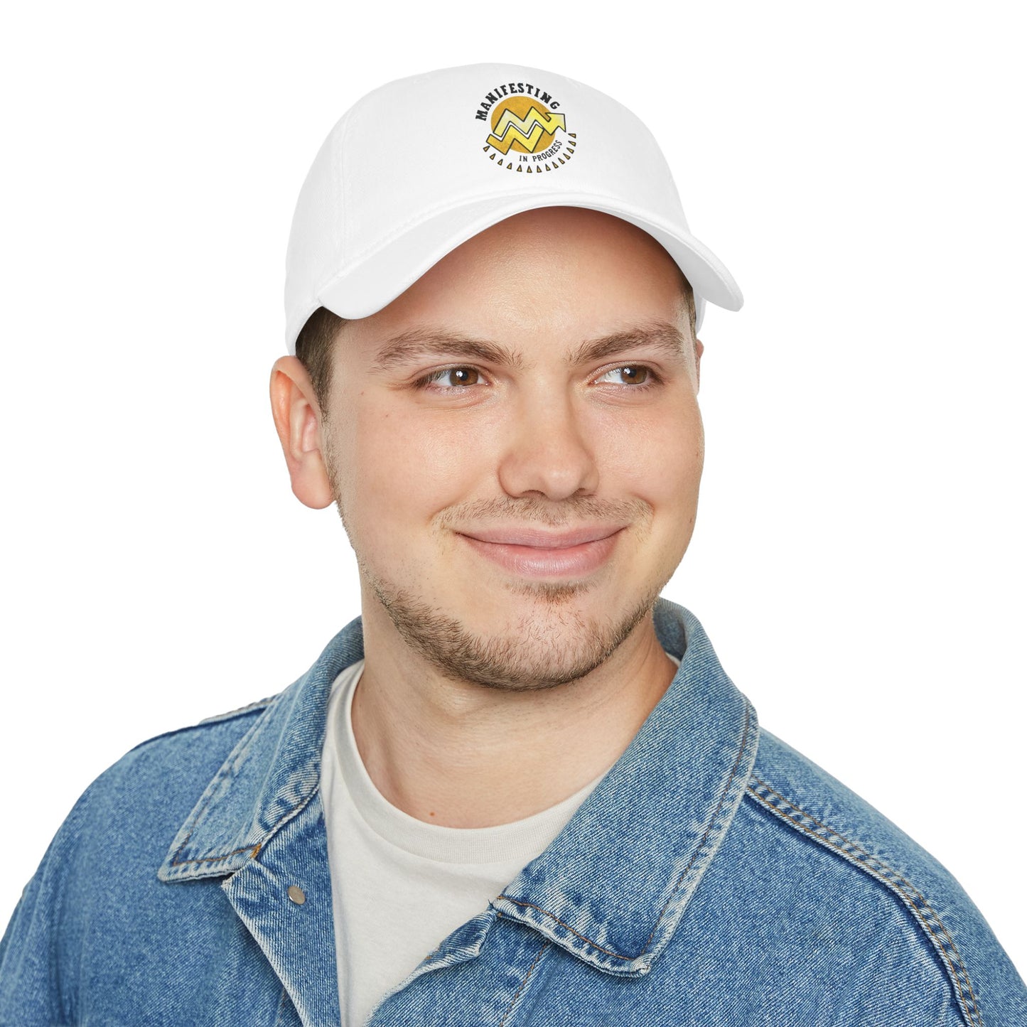 Manifesting in Progress Low Profile Baseball Cap