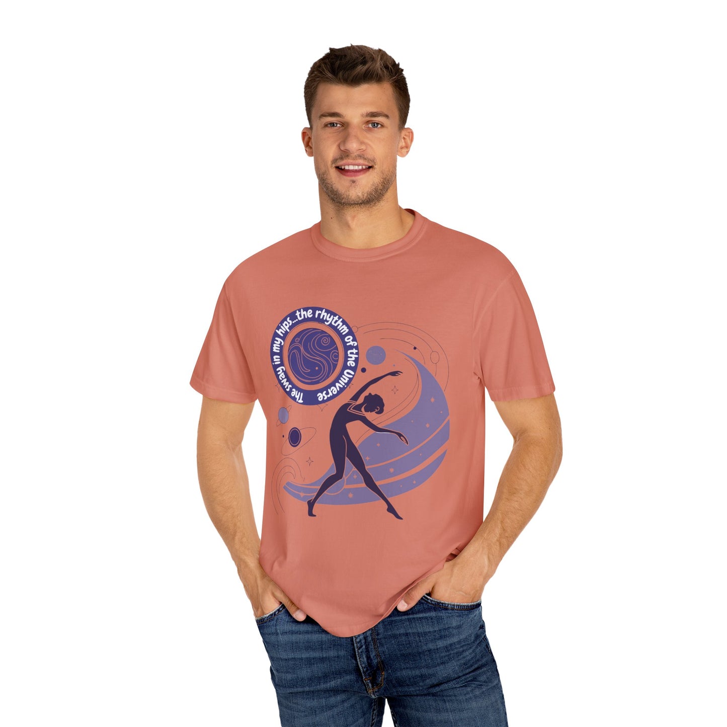 Rhythm of the Universe Unisex Garment-Dyed T-Shirt