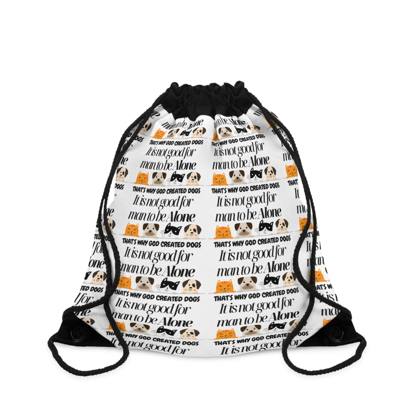 Inspirational Drawstring Bag – Perfect for Faith, Motivation & Everyday Use