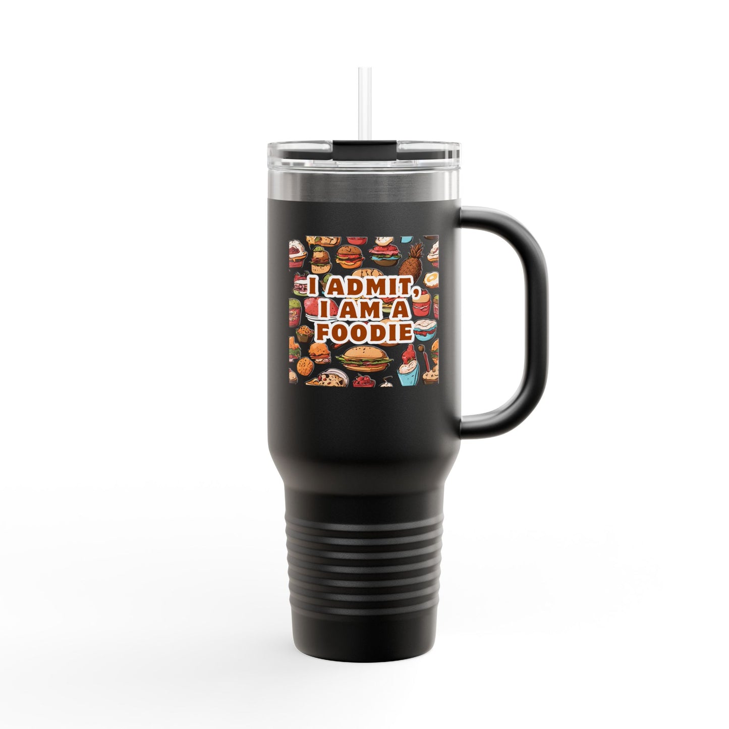 Foodie Insulated Travel Mug - 40oz with Fun Food Designs