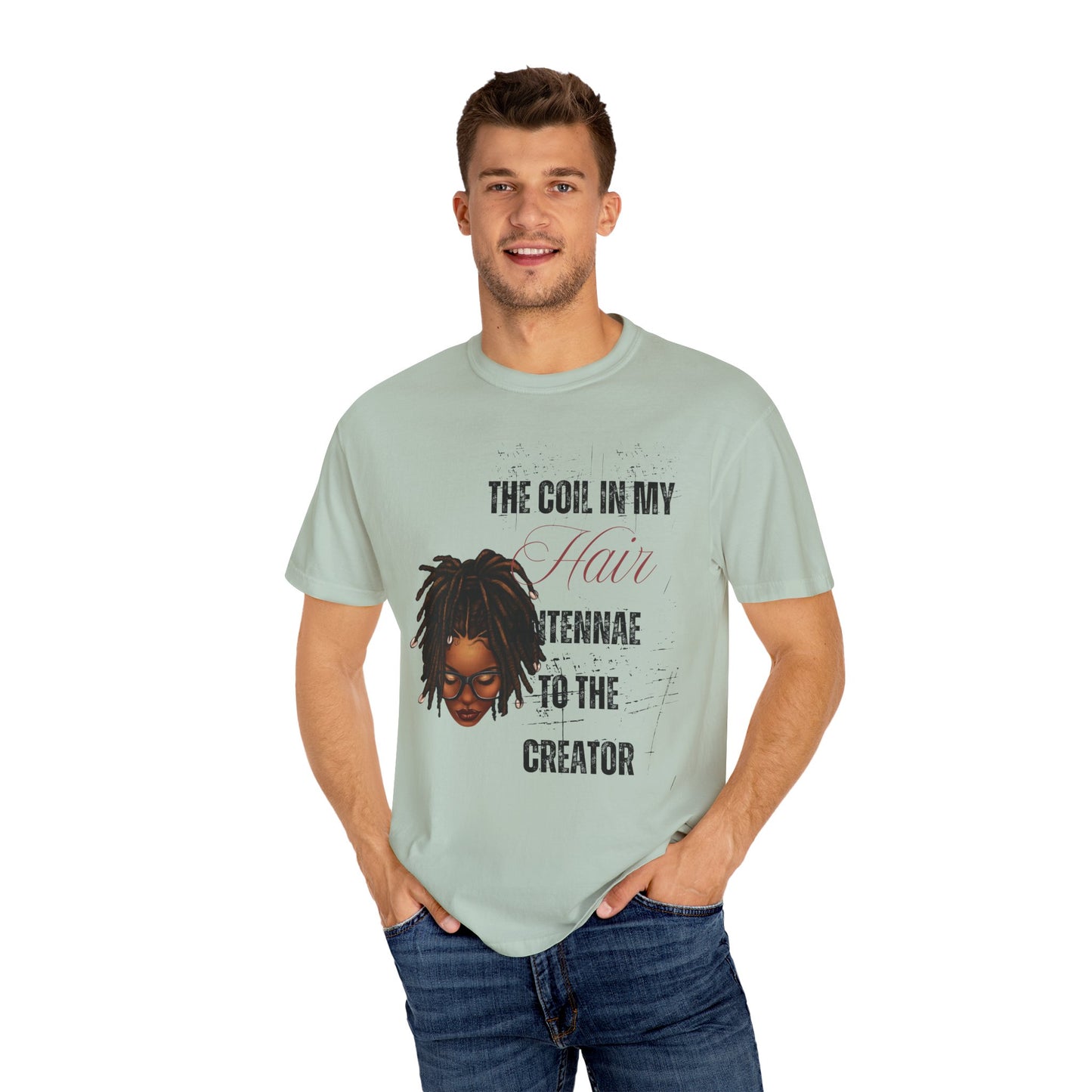 Coil in My Hair Unisex T-Shirt – Celebrate Natural Hair and Culture