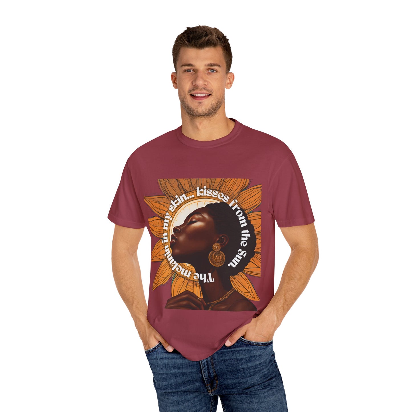 Kisses from the Sun Unisex Garment-Dyed T-Shirt