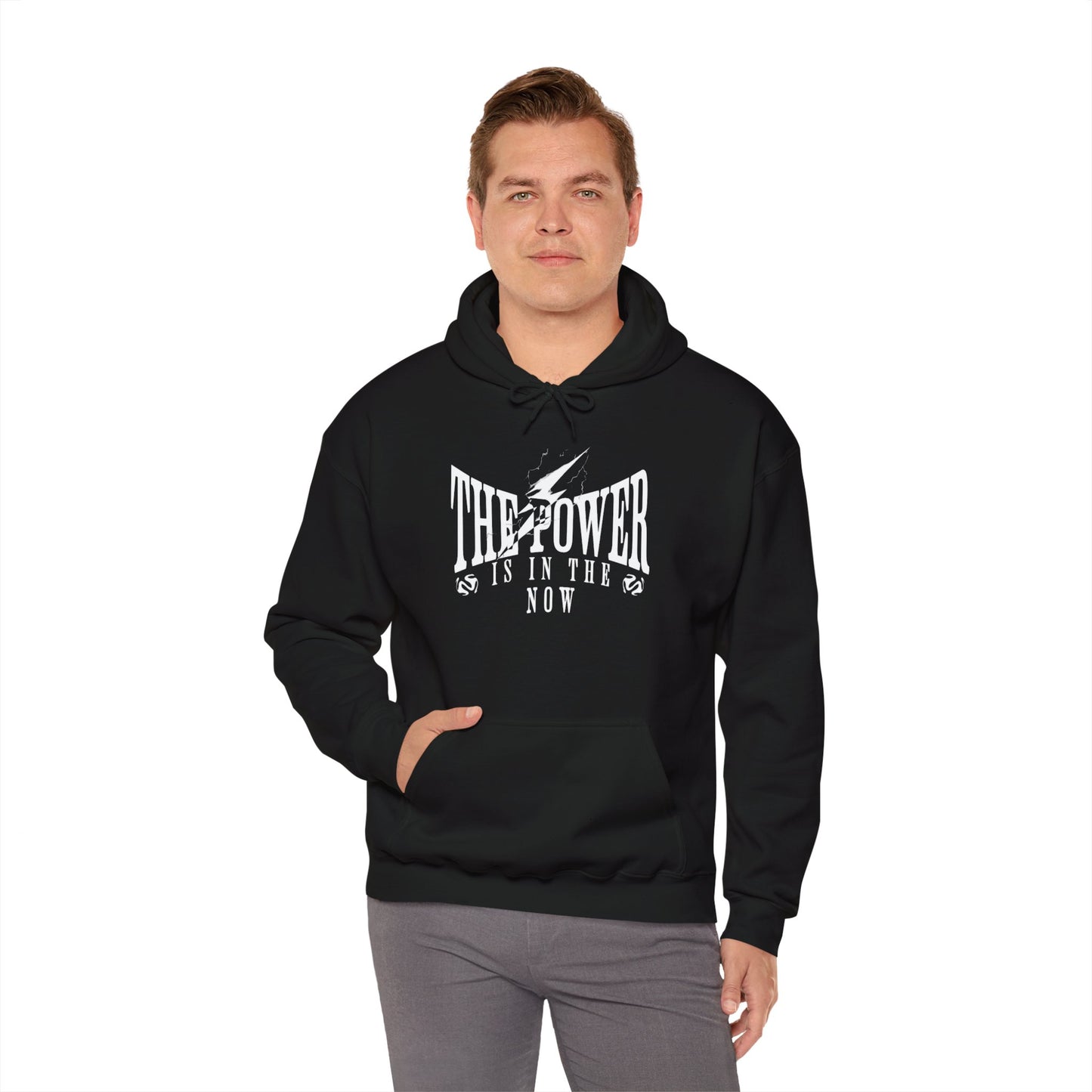 The Power is in the Now Unisex Heavy Blend Hooded Sweatshirt
