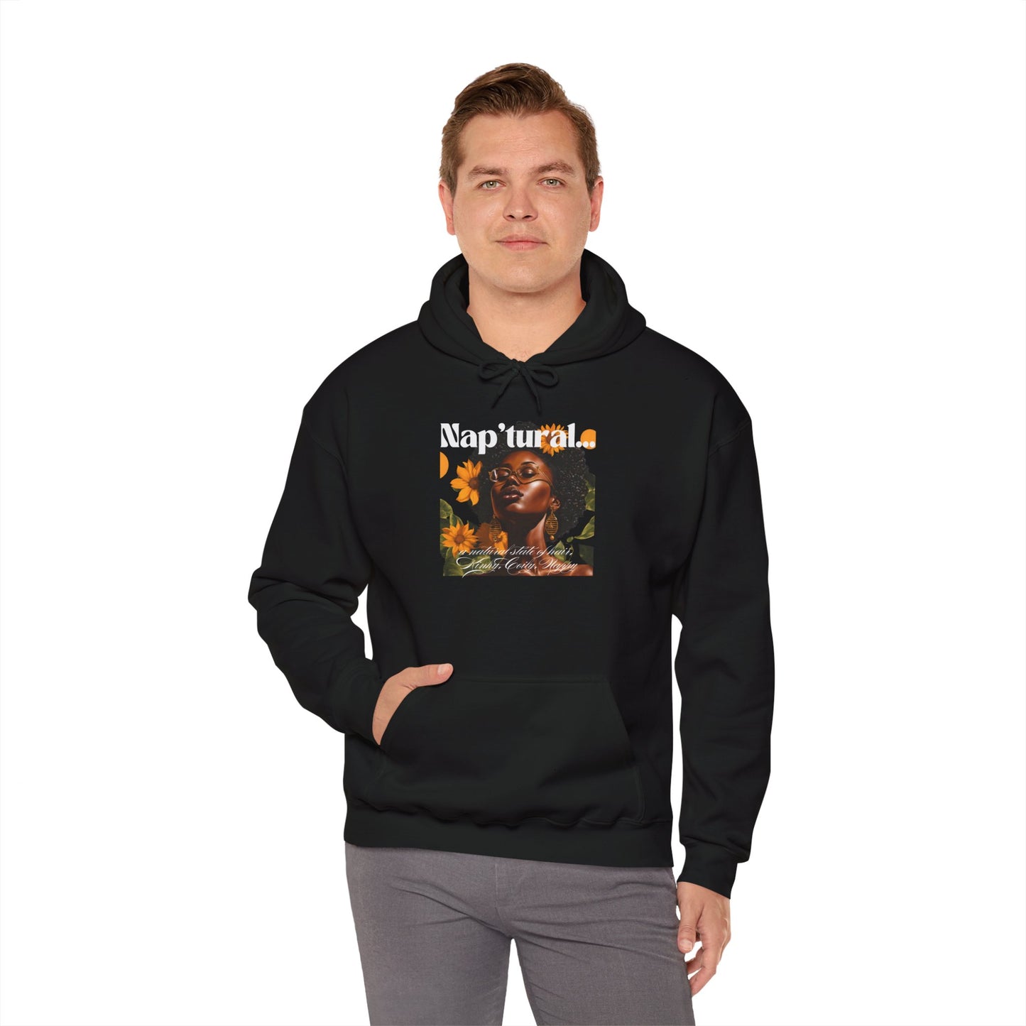 Empowerment Floral Hoodie for All Genders