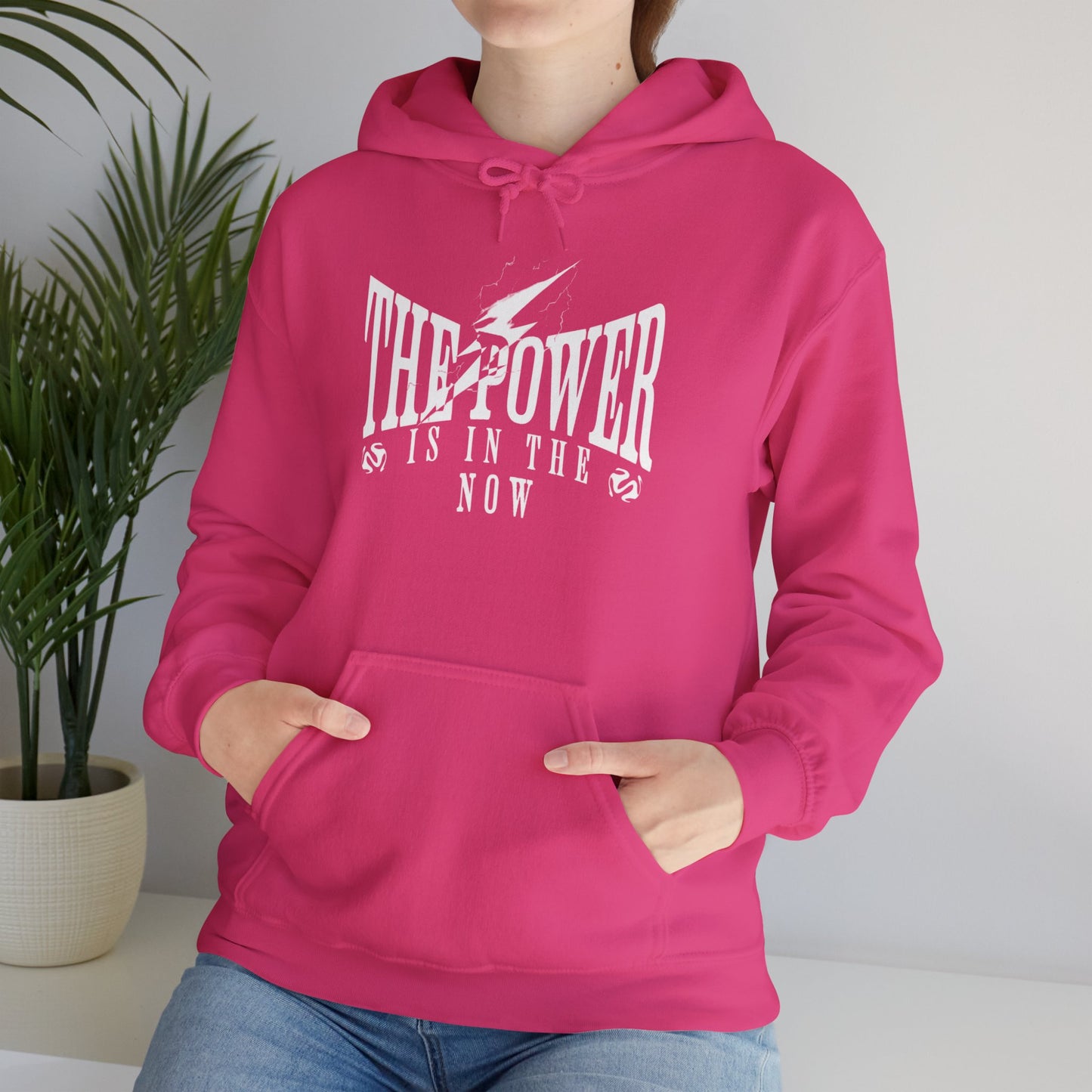 The Power is in the Now Unisex Heavy Blend Hooded Sweatshirt