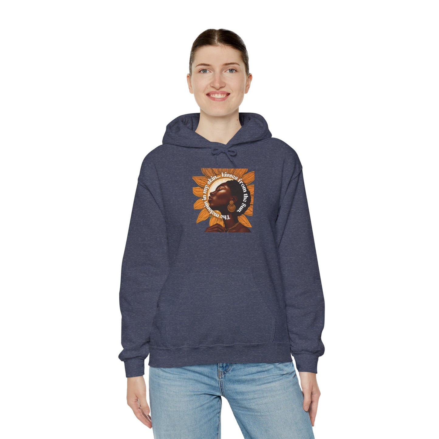 Inspirational Sunflower Hoodie for Empowerment and Self-Love