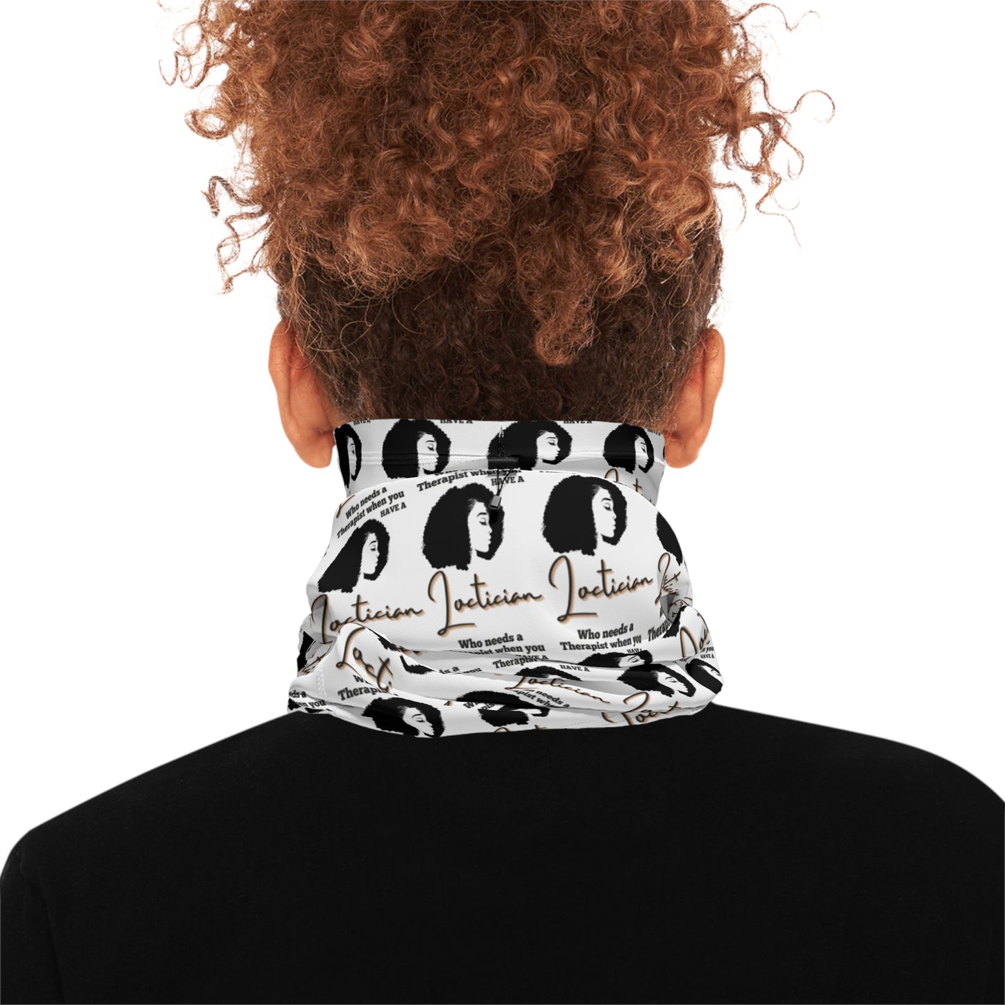 Stylish Winter Neck Gaiter with Drawstring - Perfect for Cozy Vibes & Celebrations