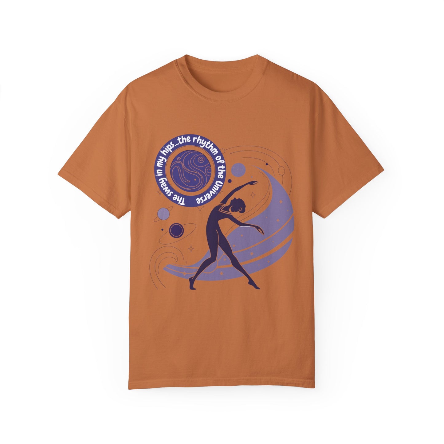 Rhythm of the Universe Unisex Garment-Dyed T-Shirt
