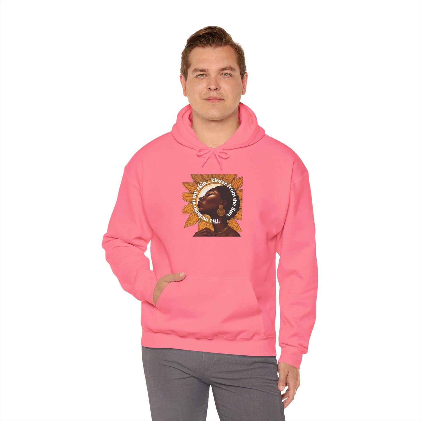 Inspirational Sunflower Hoodie for Empowerment and Self-Love