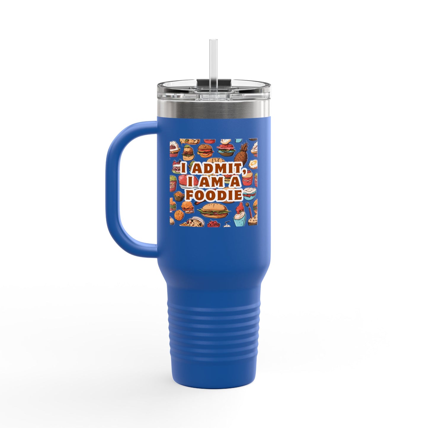 Foodie Insulated Travel Mug - 40oz with Fun Food Designs