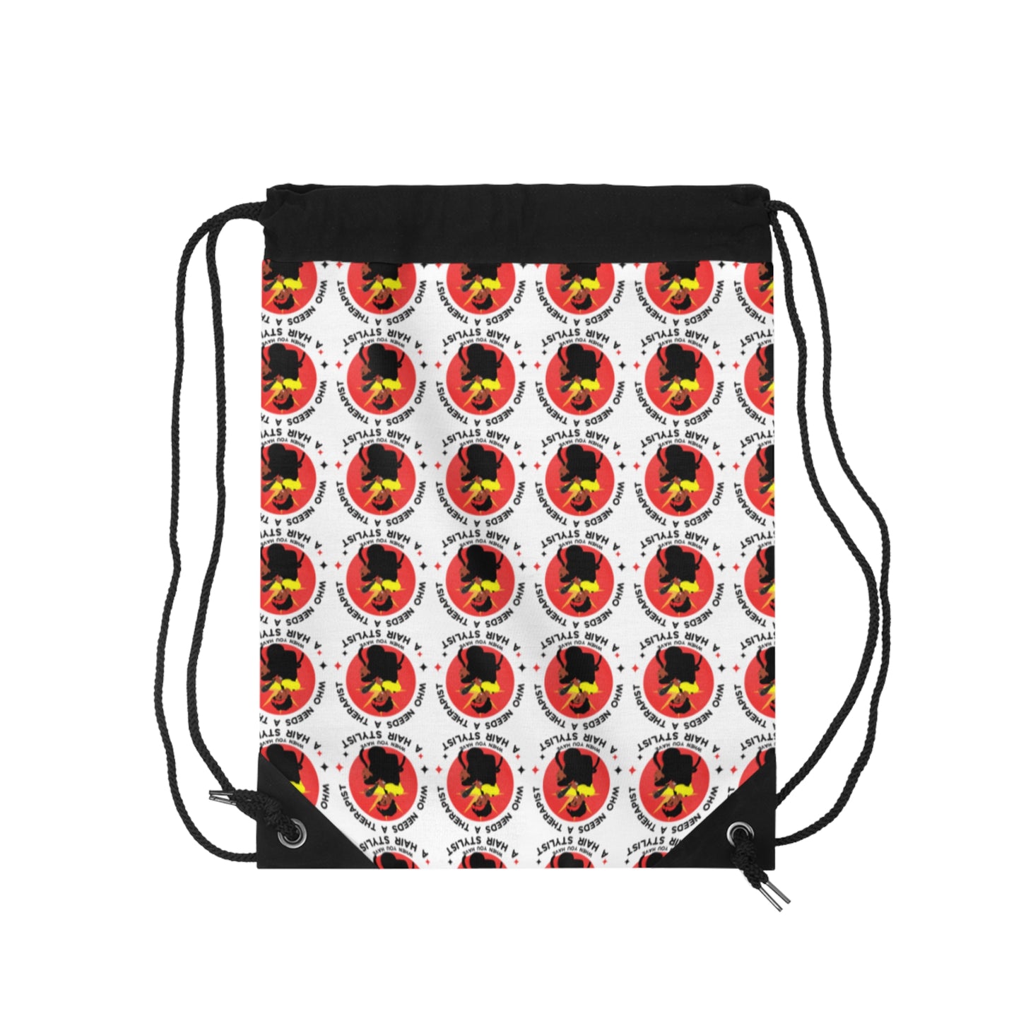 Colorful Drawstring Bag with Indigenous Motif - Perfect for Festivals & Everyday Use