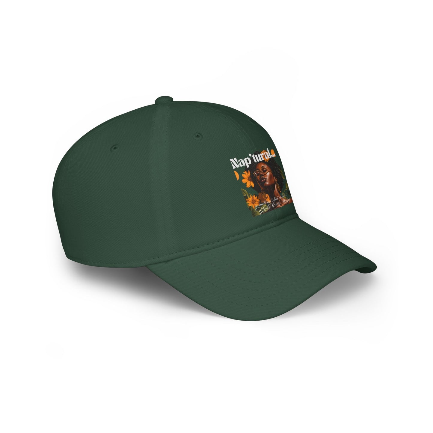 Naptural Floral Low Profile Baseball Cap - Comfortable Outdoor Accessory